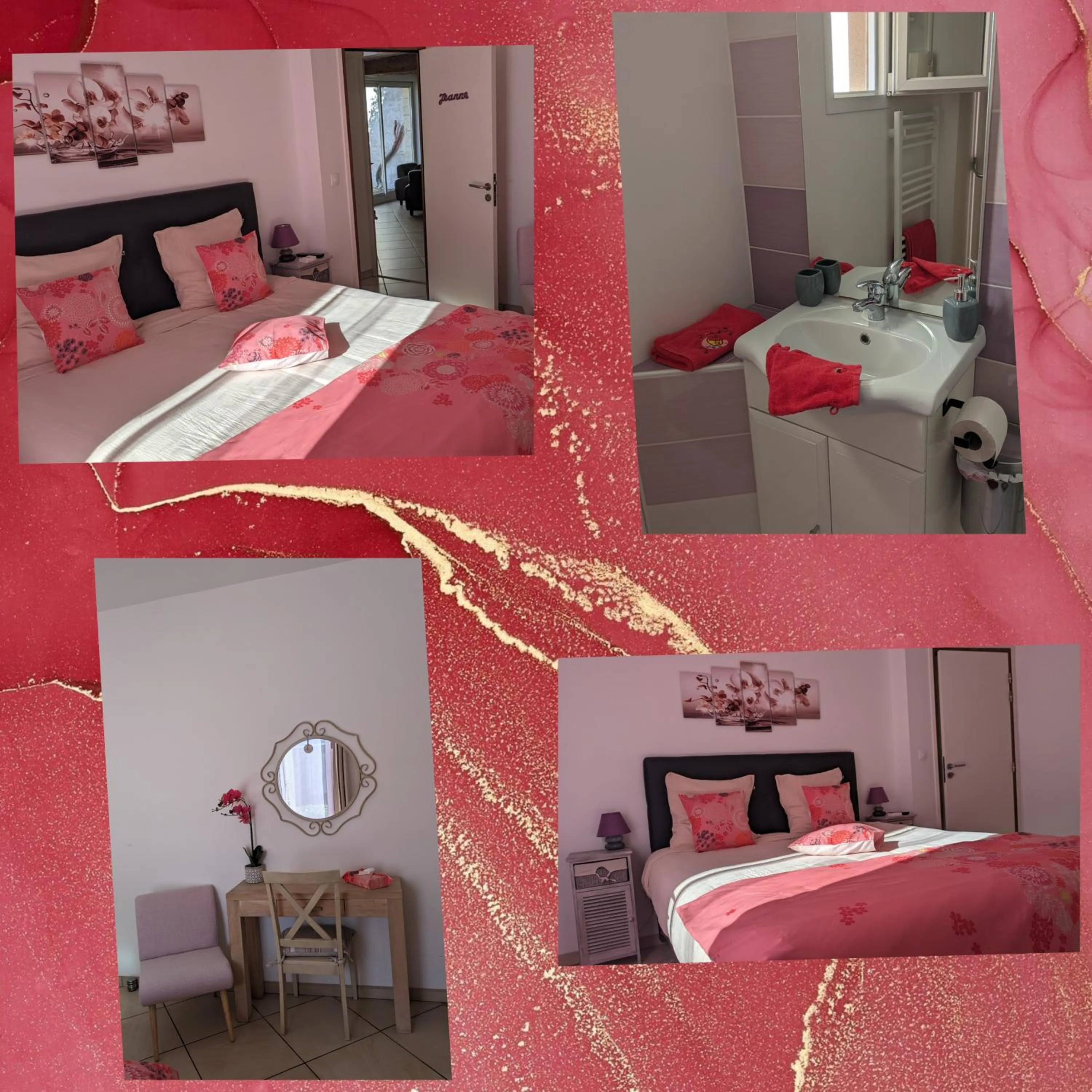 Photo of the whole room, Bed in Chambres d'hôtes des Ducs Ô Calme de Nevers