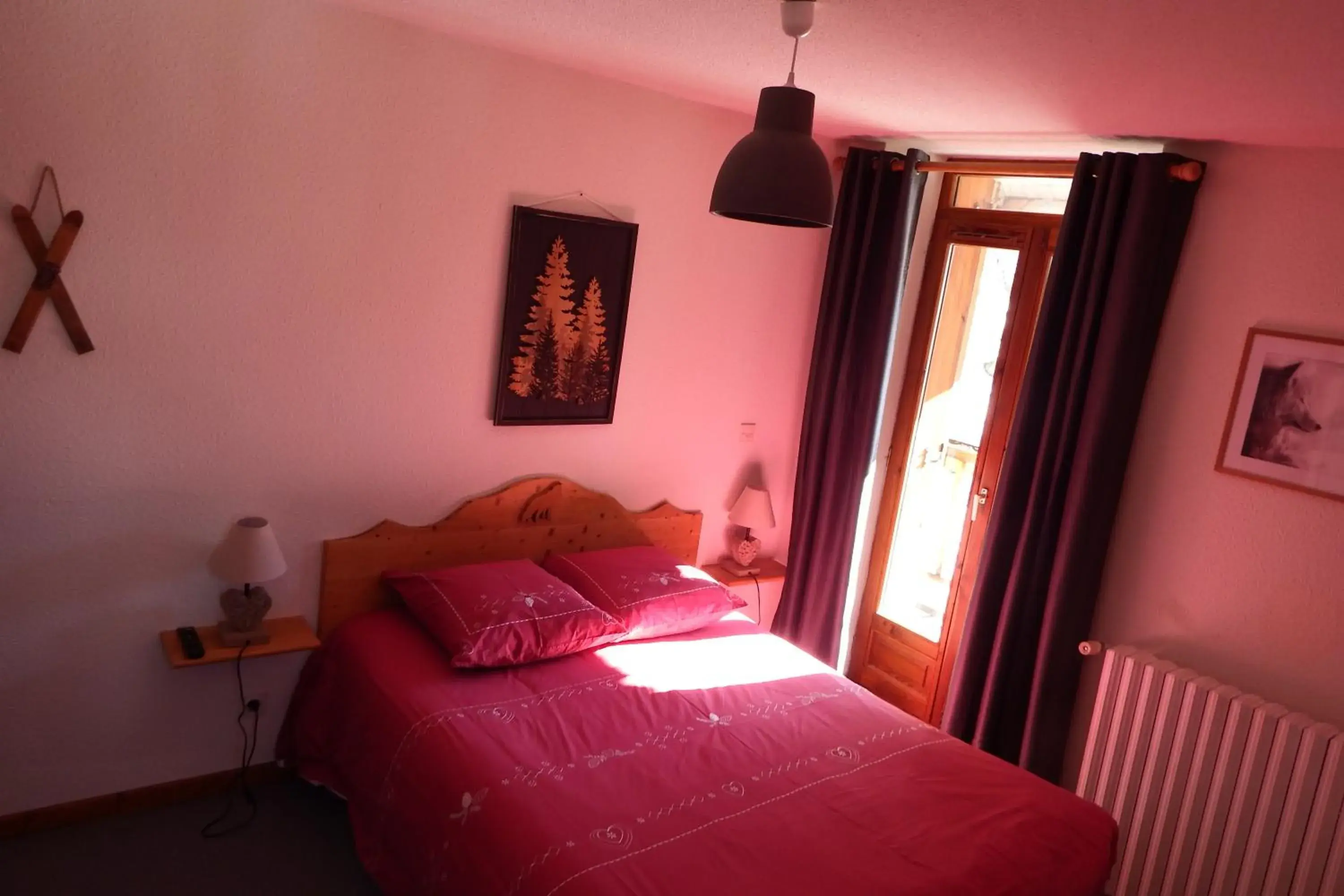 Double Room in Auberge du Pont de l'Alp Double Room in Auberge du Pont de l'Alp