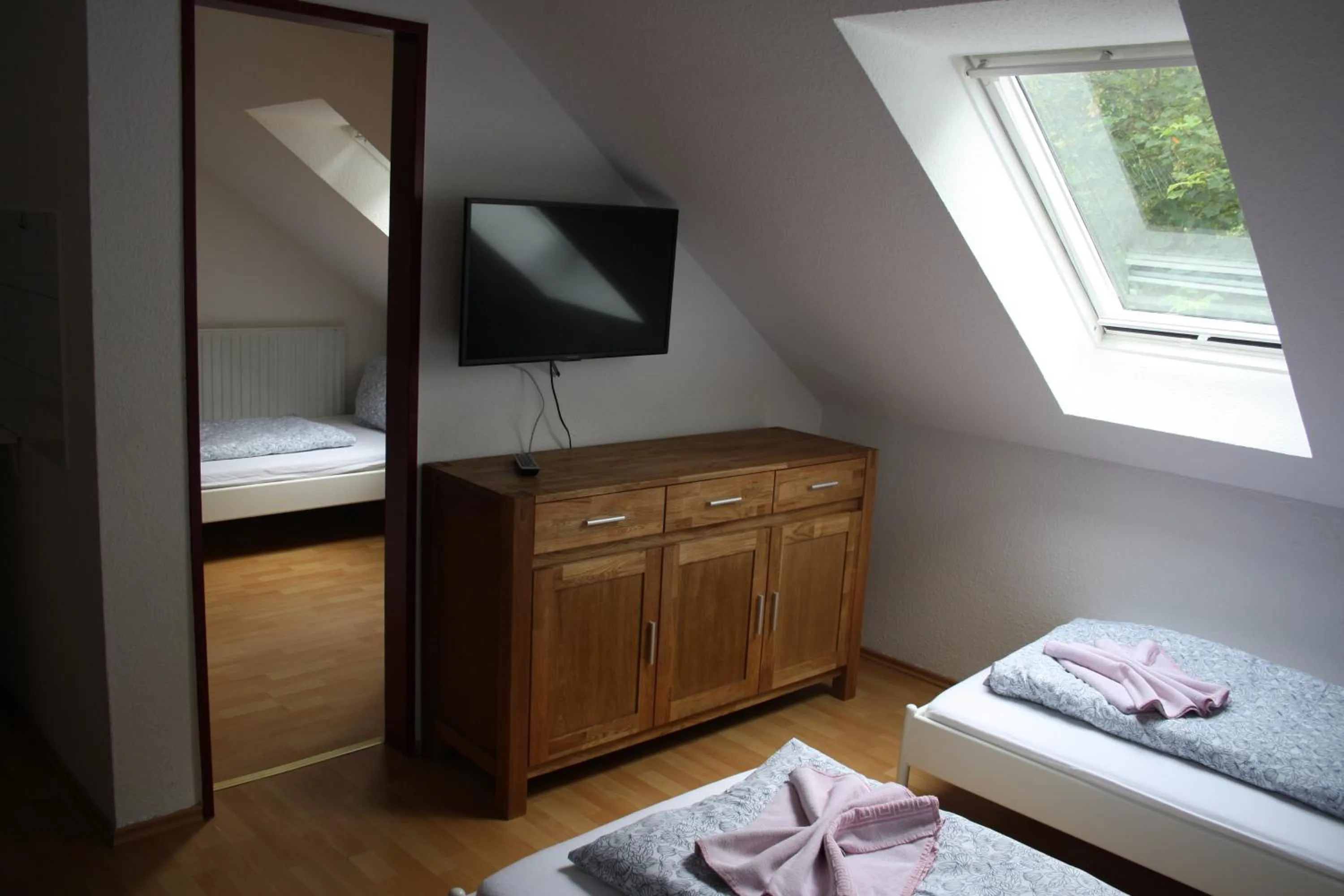 Decorative detail, Bed in Apartmenthaus Seestern