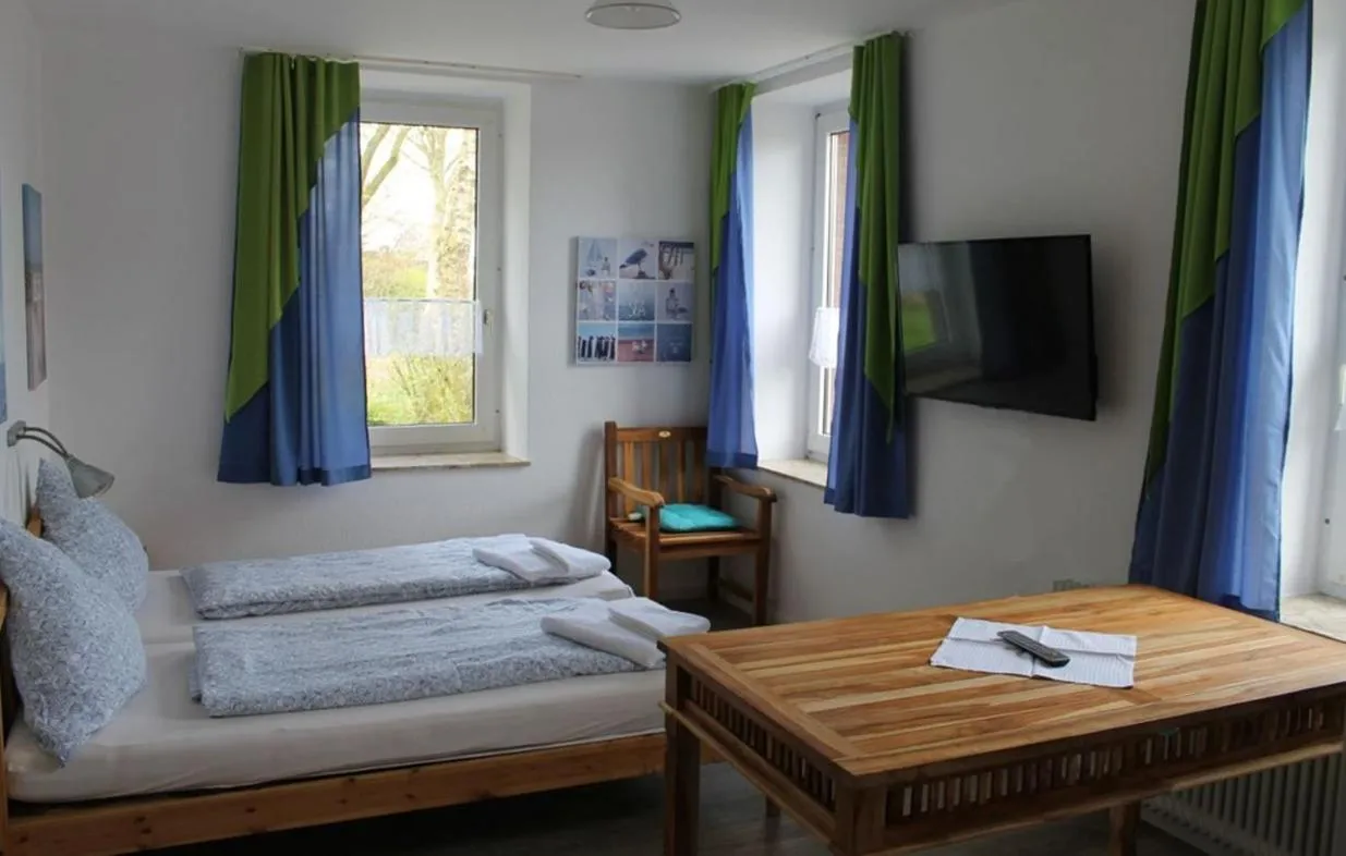 Photo of the whole room, Bed in Apartmenthaus Seestern
