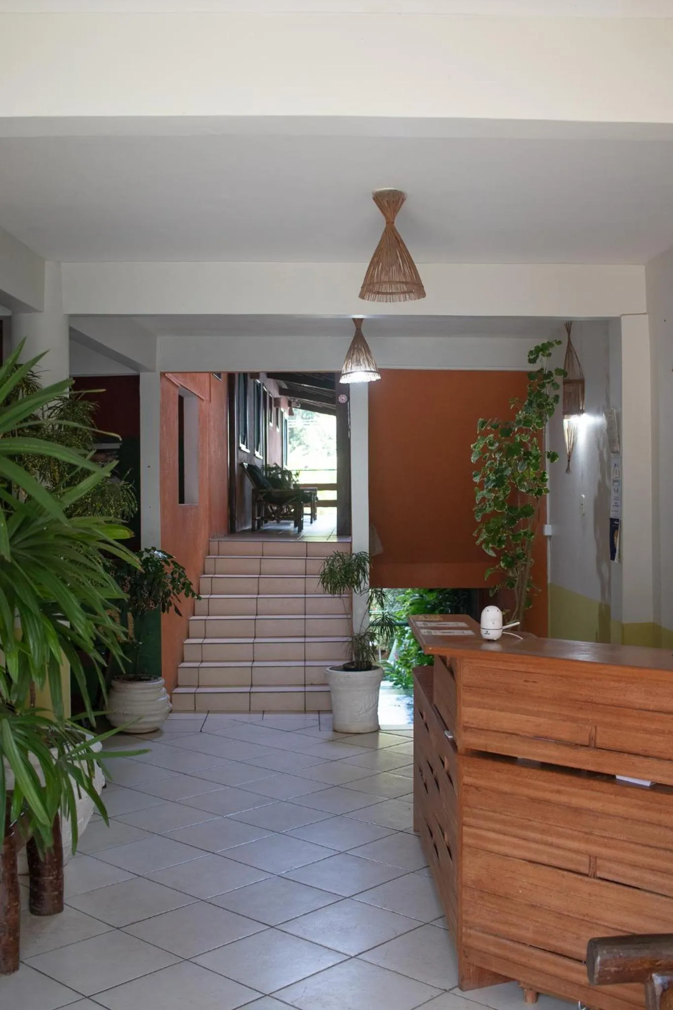 Lobby or reception in Pousada Lanai