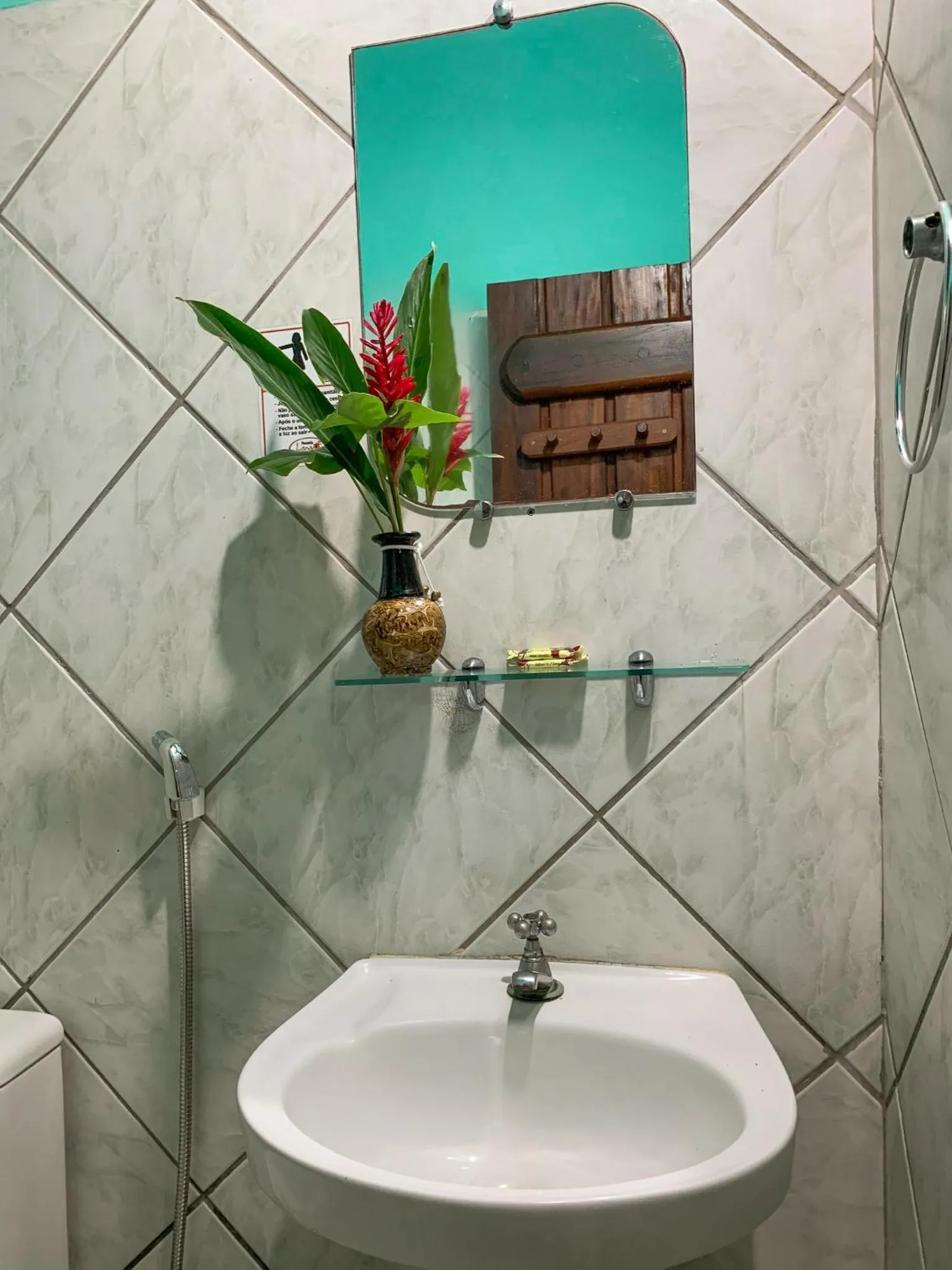 Bathroom in Pousada Lanai