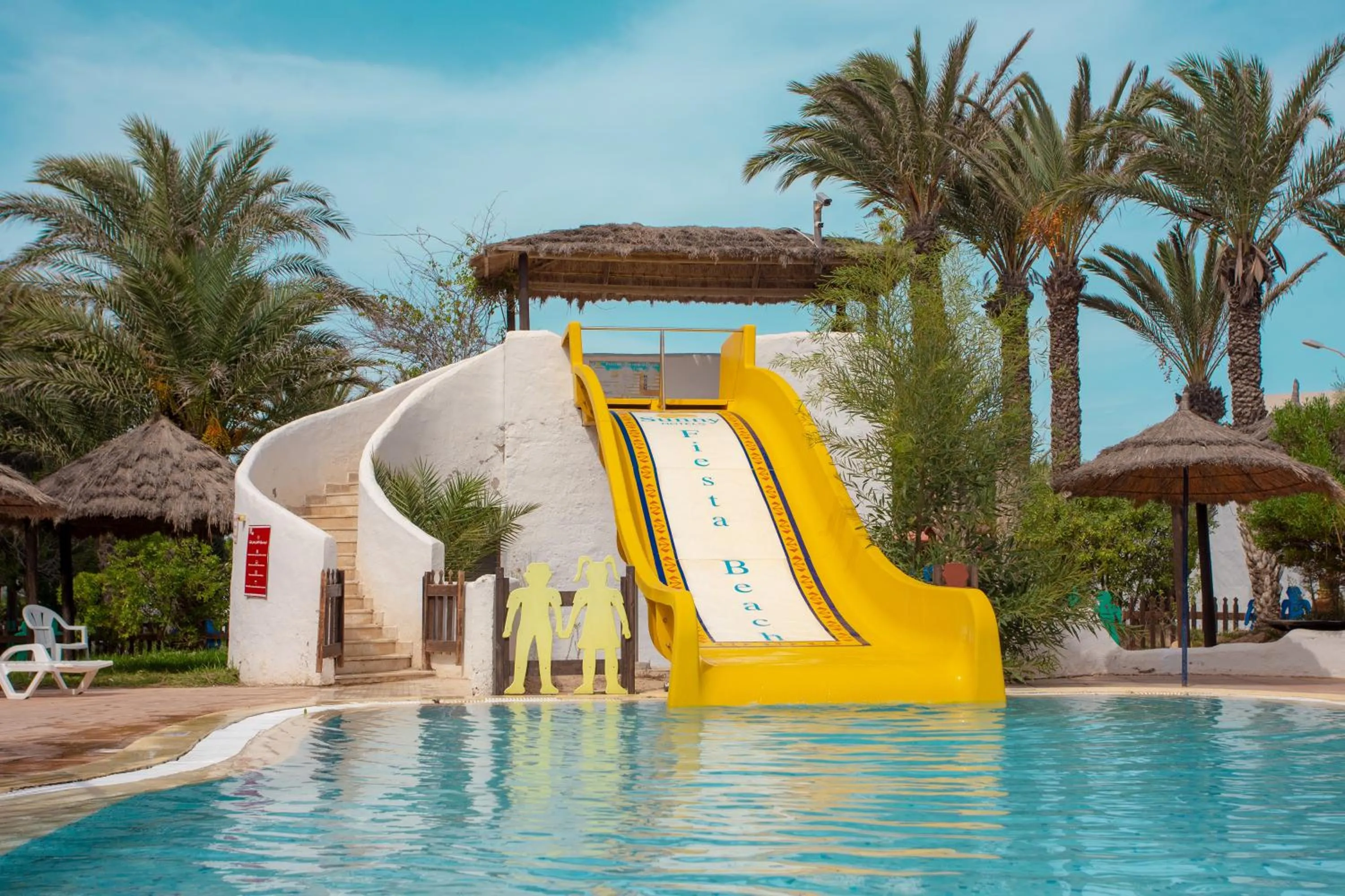 Swimming pool in Fiesta Beach Djerba