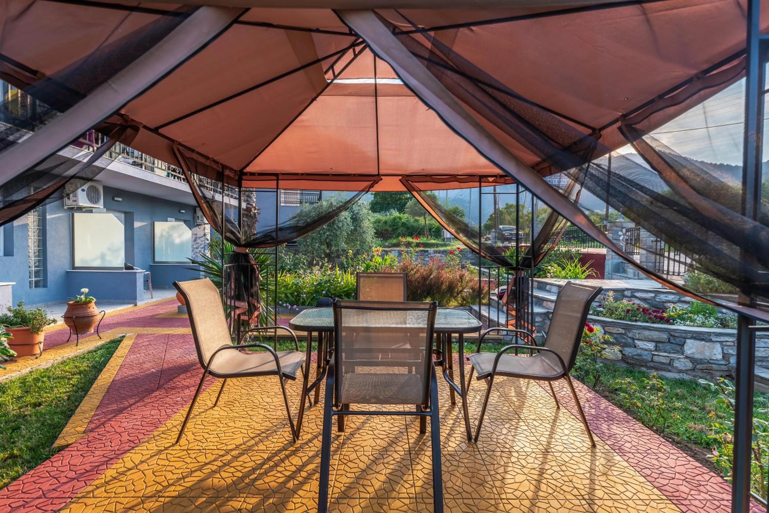 Garden view in Katerina Rooms & Apartments