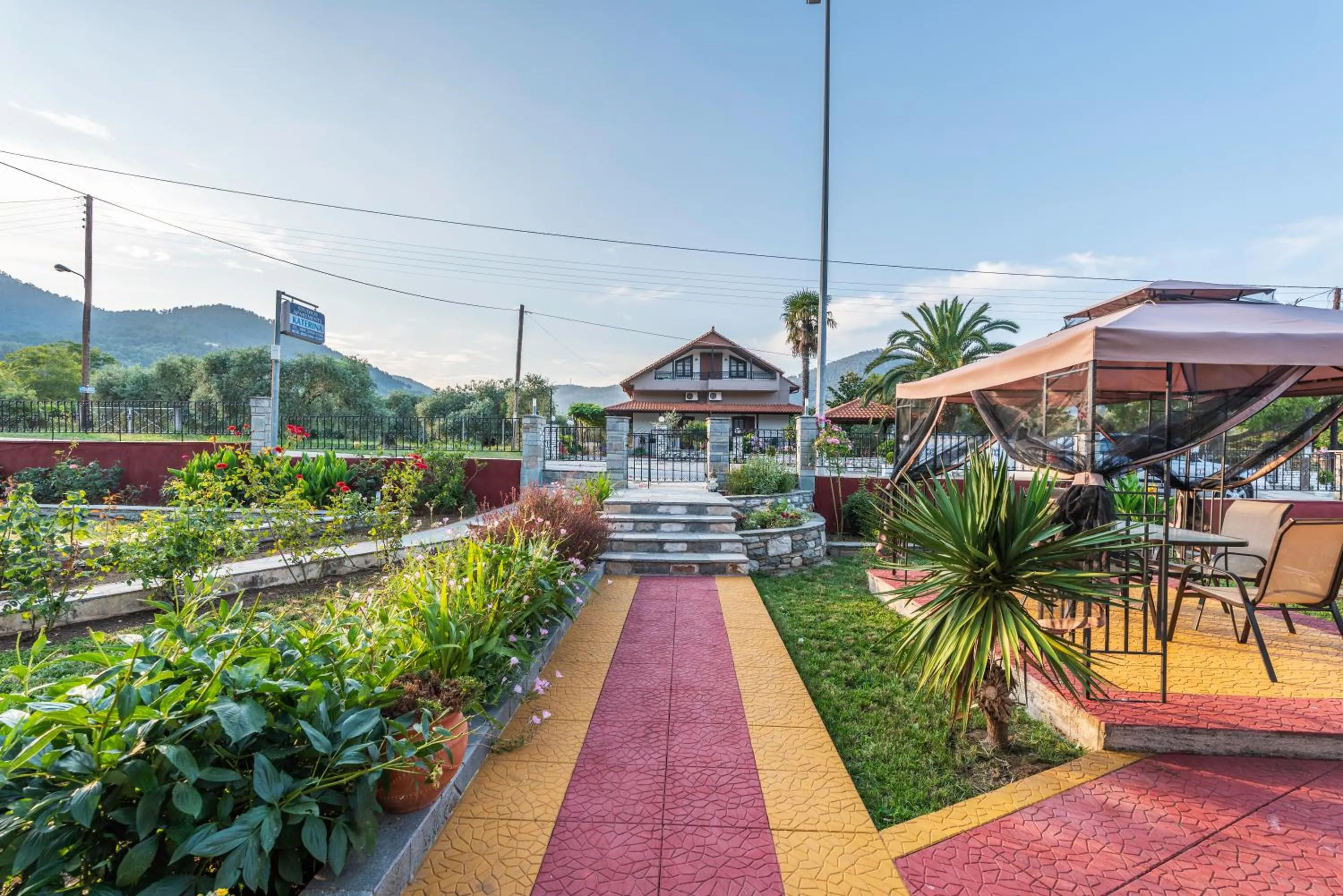 Garden view in Katerina Rooms & Apartments