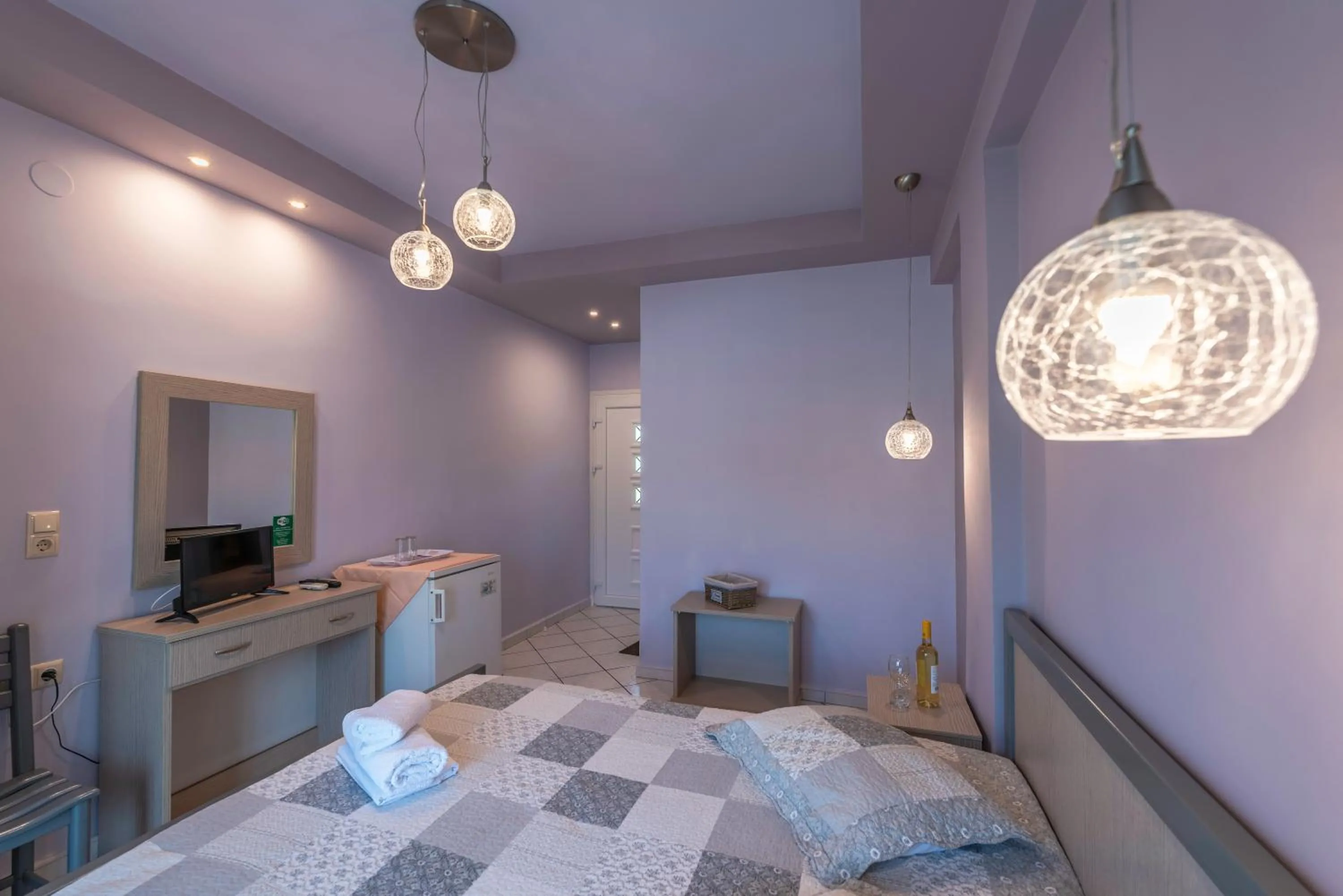 Bedroom, Bed in Katerina Rooms & Apartments