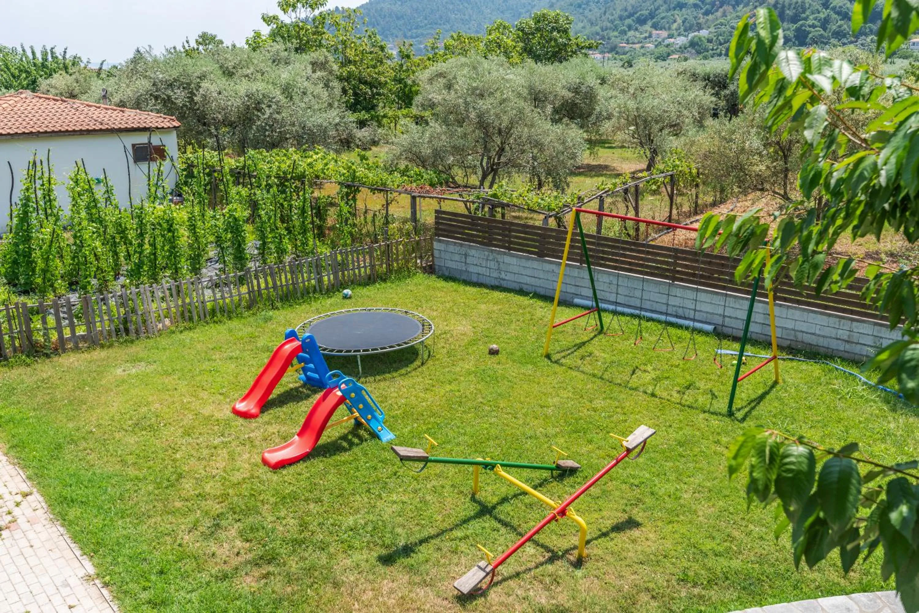 Children play ground in Katerina Rooms & Apartments