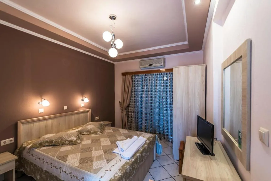 Bedroom, Bed in Katerina Rooms & Apartments