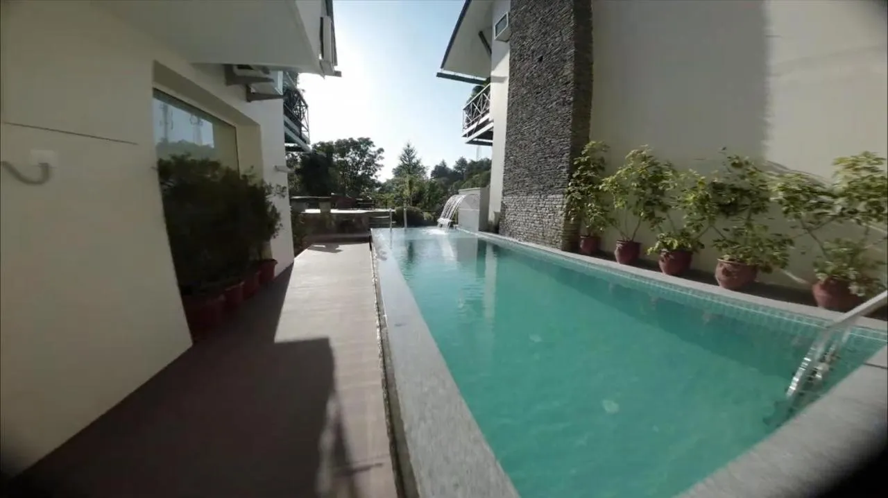 Swimming pool in Lamrin Norwood Green Palampur, Himachal Pradesh