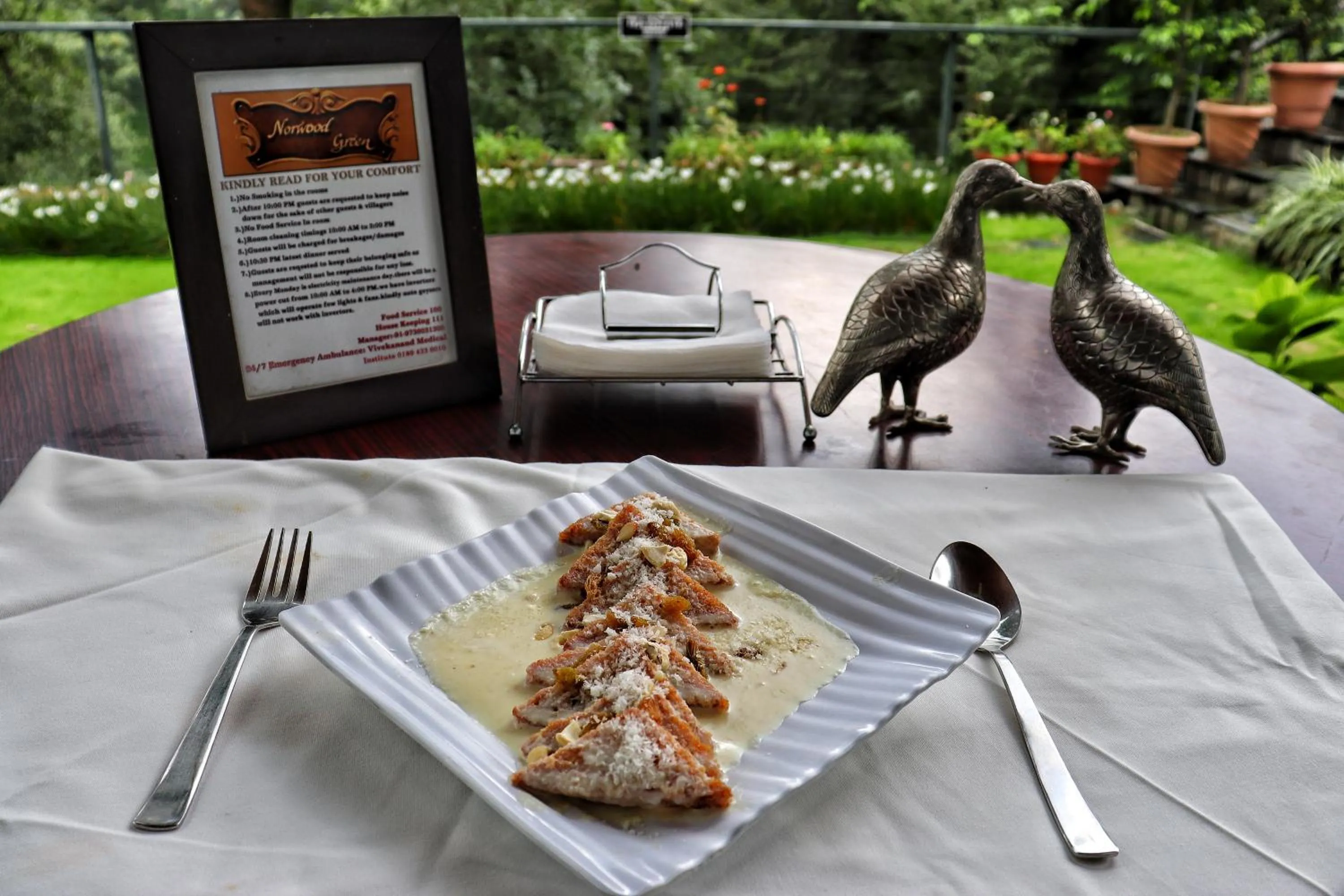 Food in Lamrin Norwood Green Palampur, Himachal Pradesh