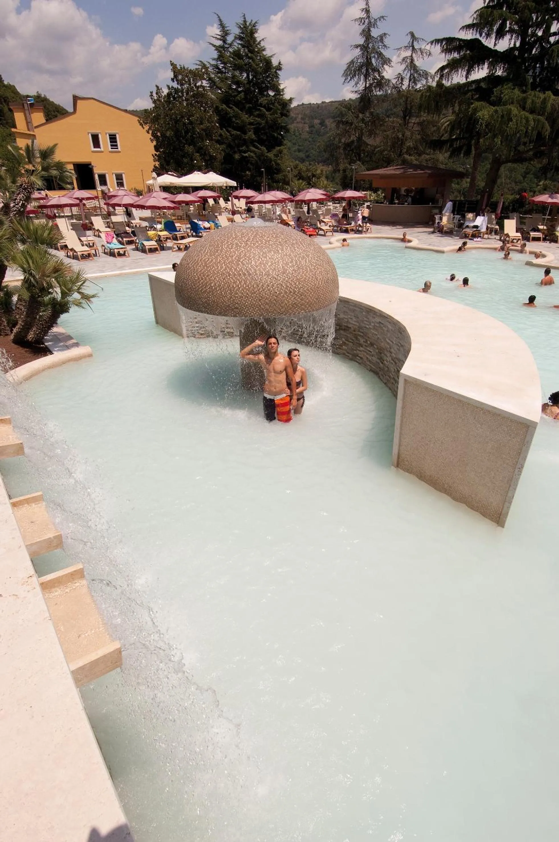 Swimming pool in Complesso Termale Vescine