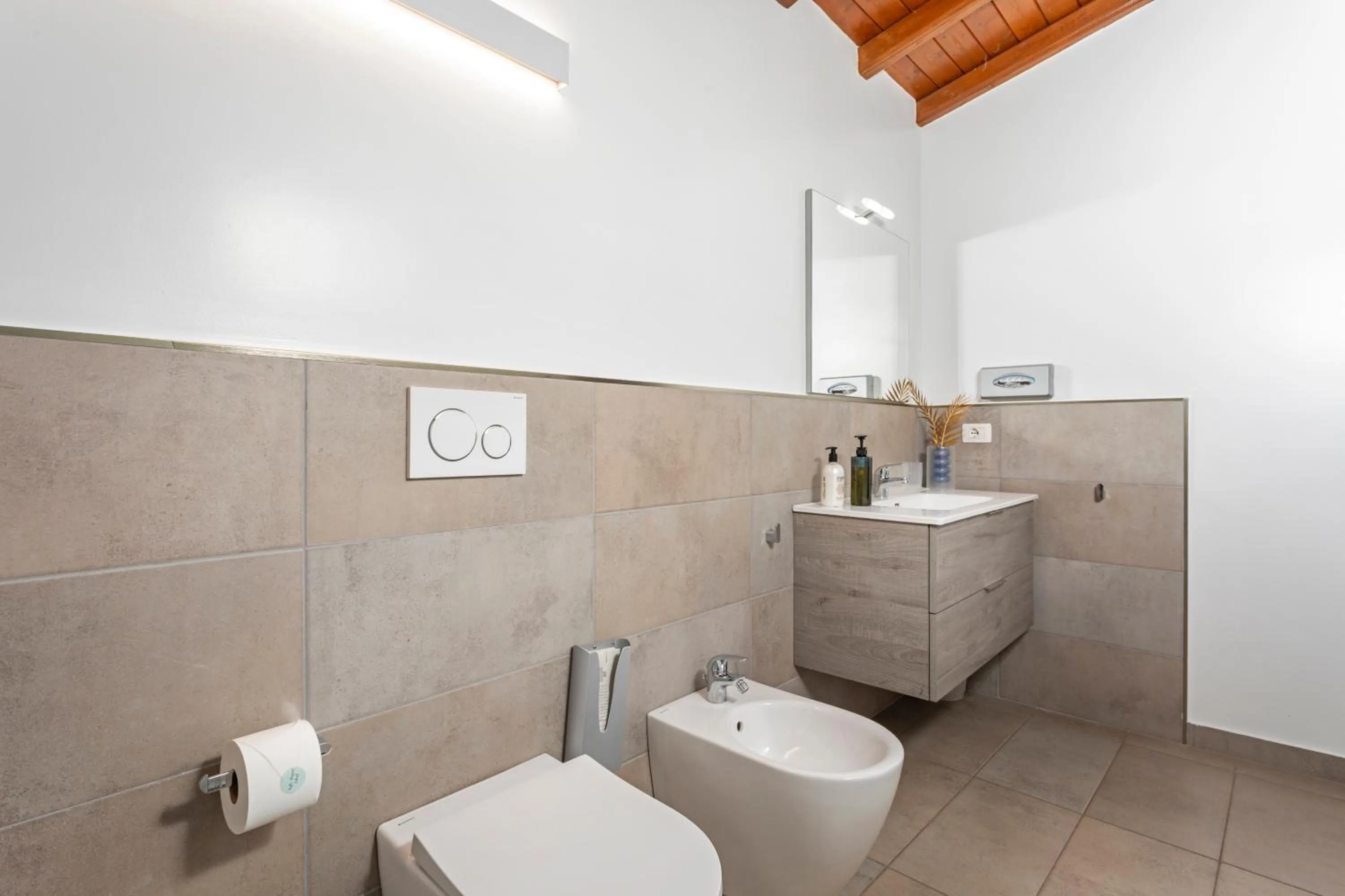 Bathroom in Feudogrande Bio Relais Hotel