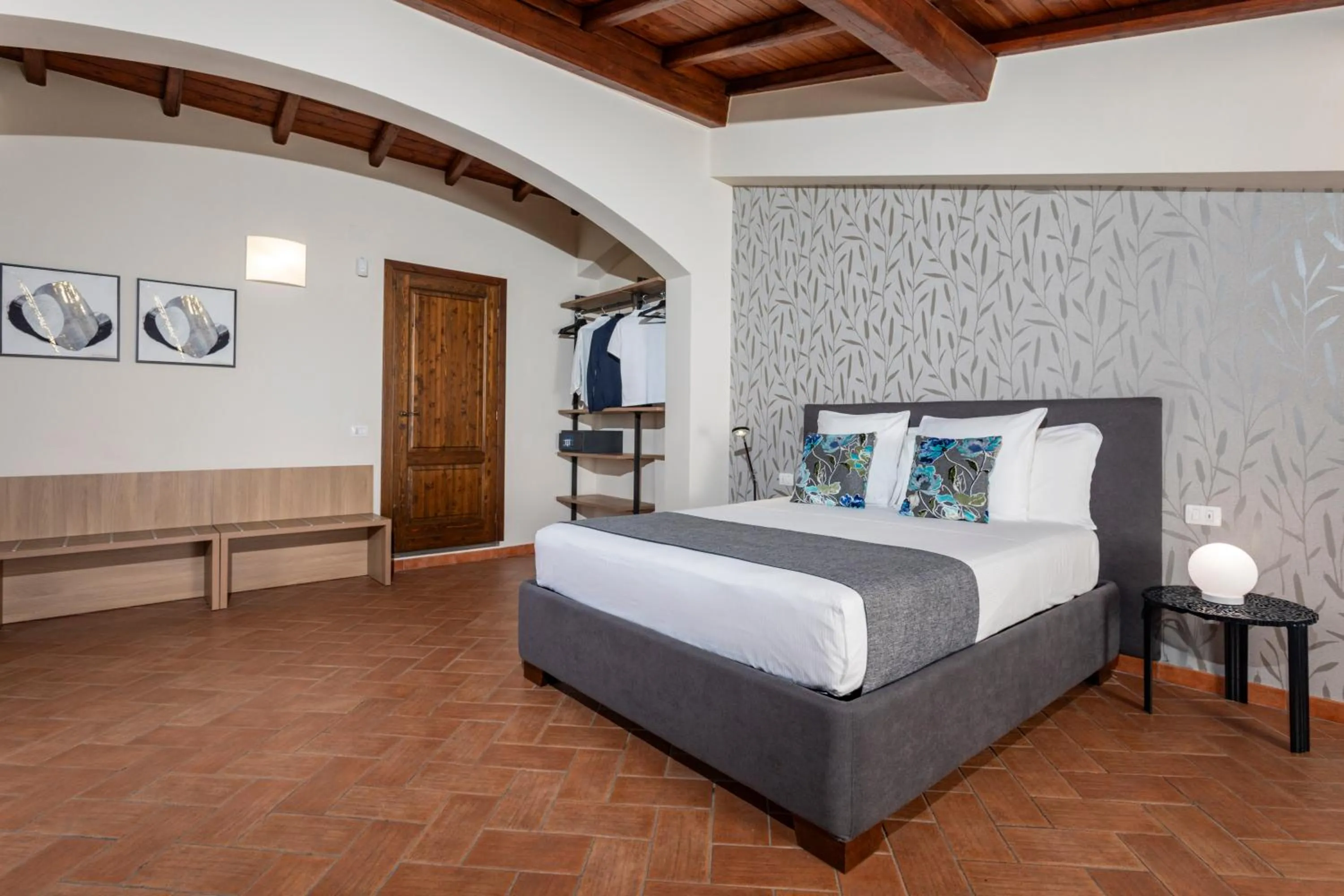 Photo of the whole room, Bed in Feudogrande Bio Relais Hotel