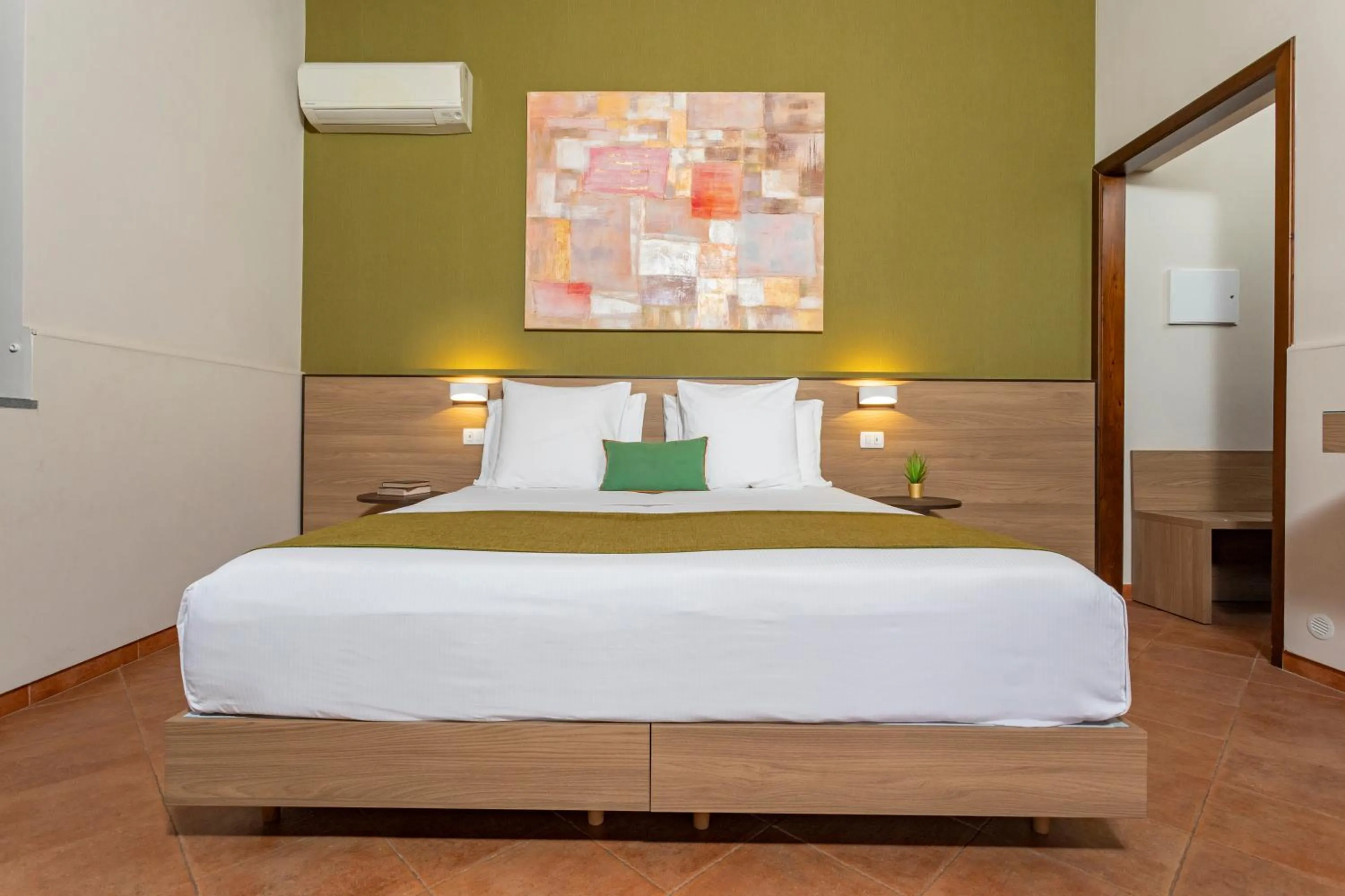 Bedroom, Bed in Feudogrande Bio Relais Hotel