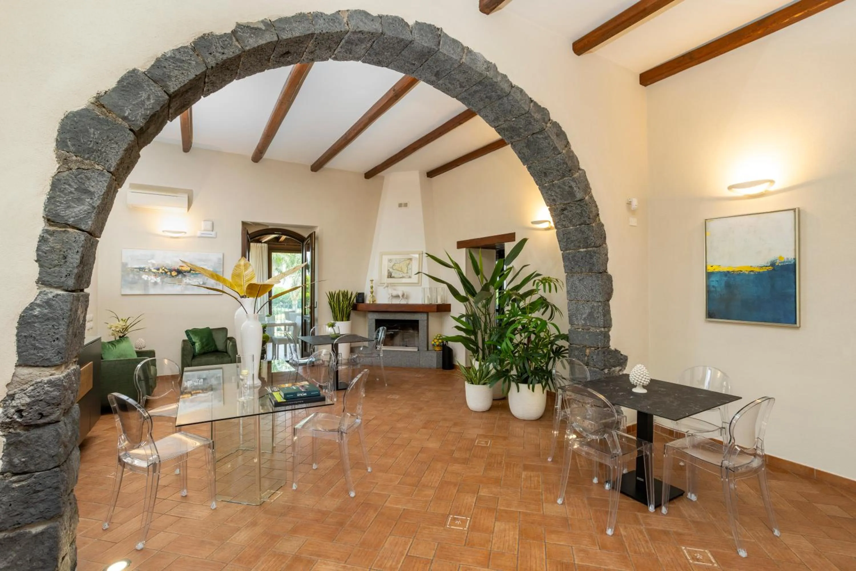 Restaurant/places to eat in Feudogrande Bio Relais Hotel