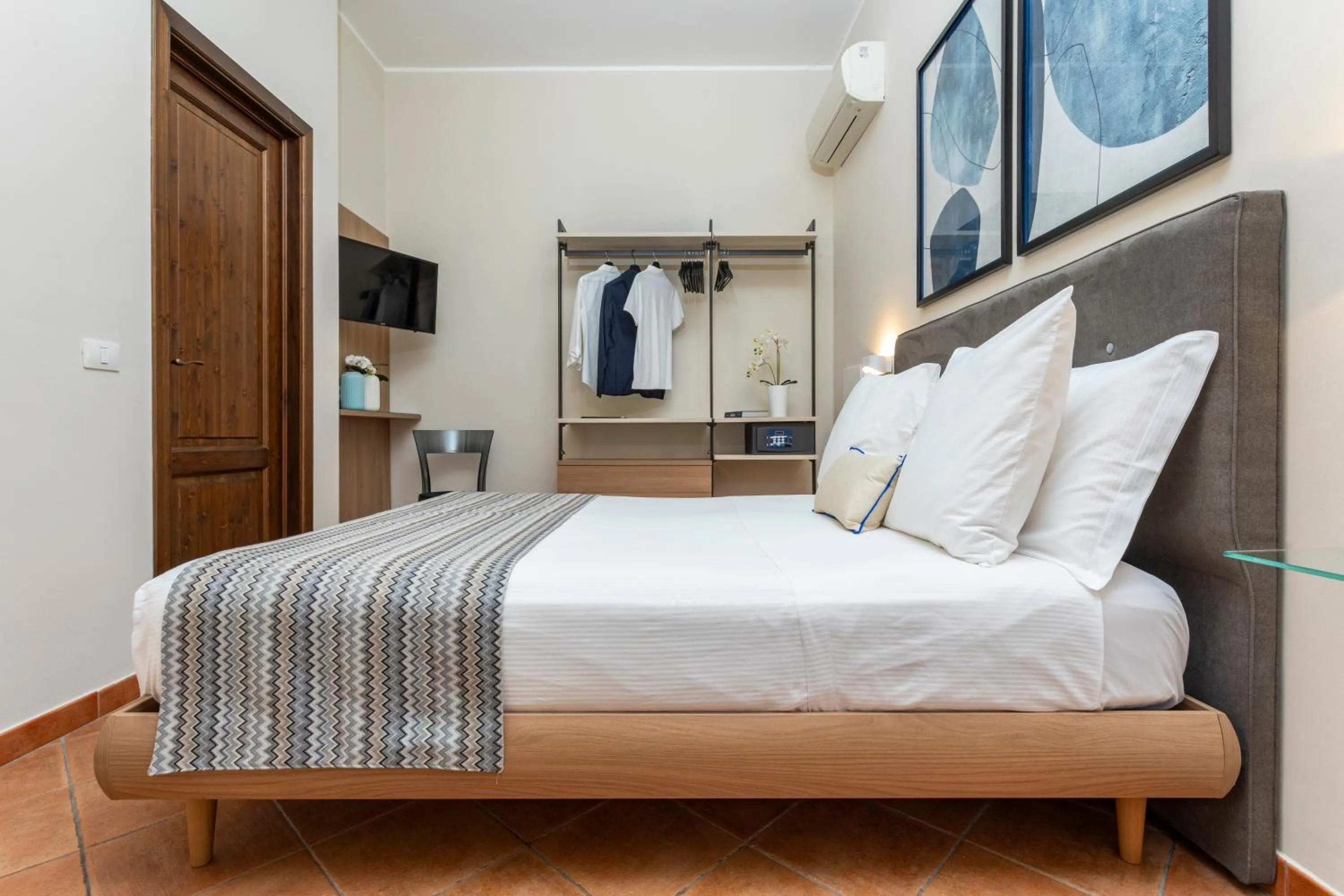 Bedroom, Bed in Feudogrande Bio Relais Hotel