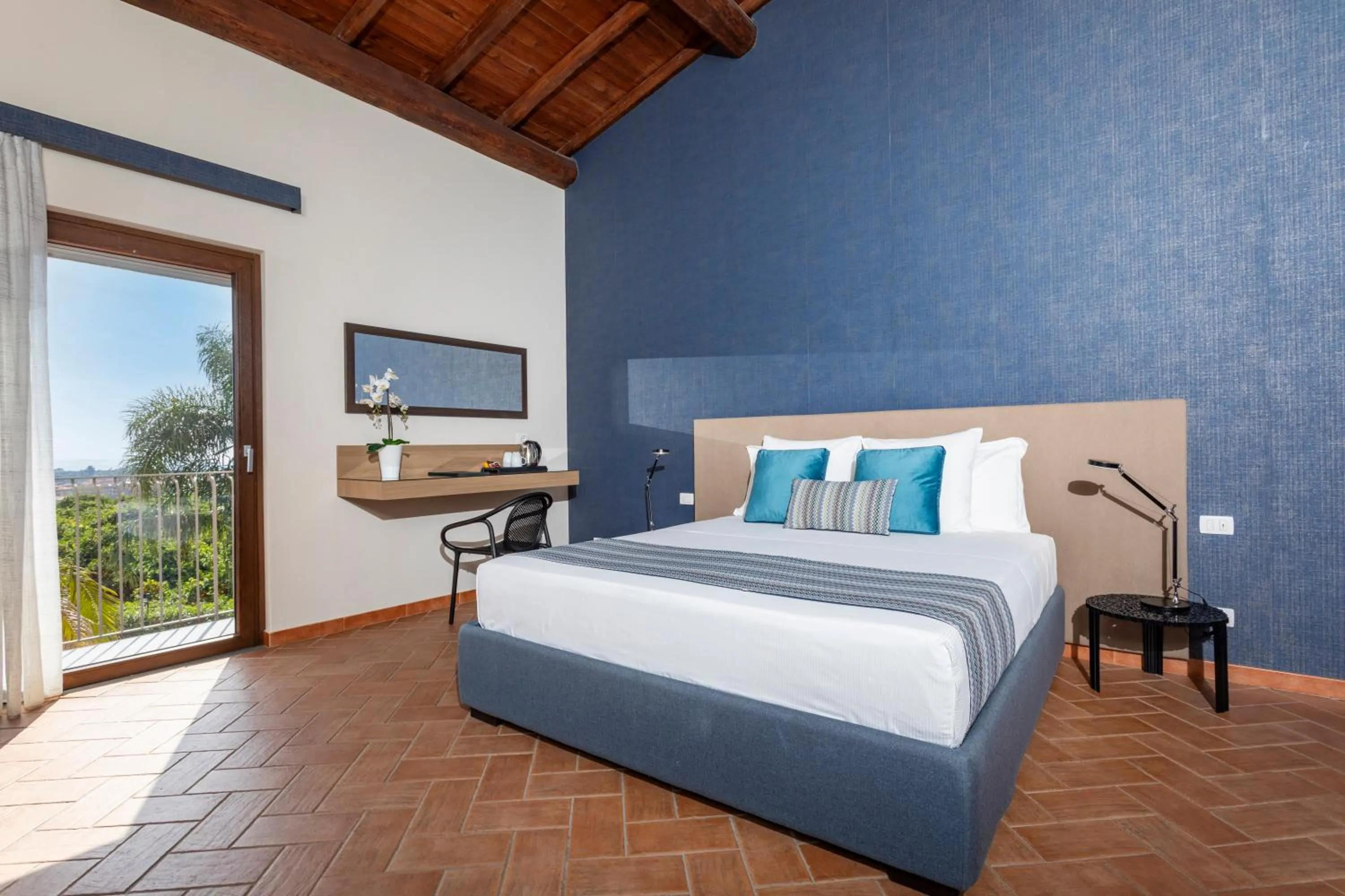 Bedroom, Bed in Feudogrande Bio Relais Hotel