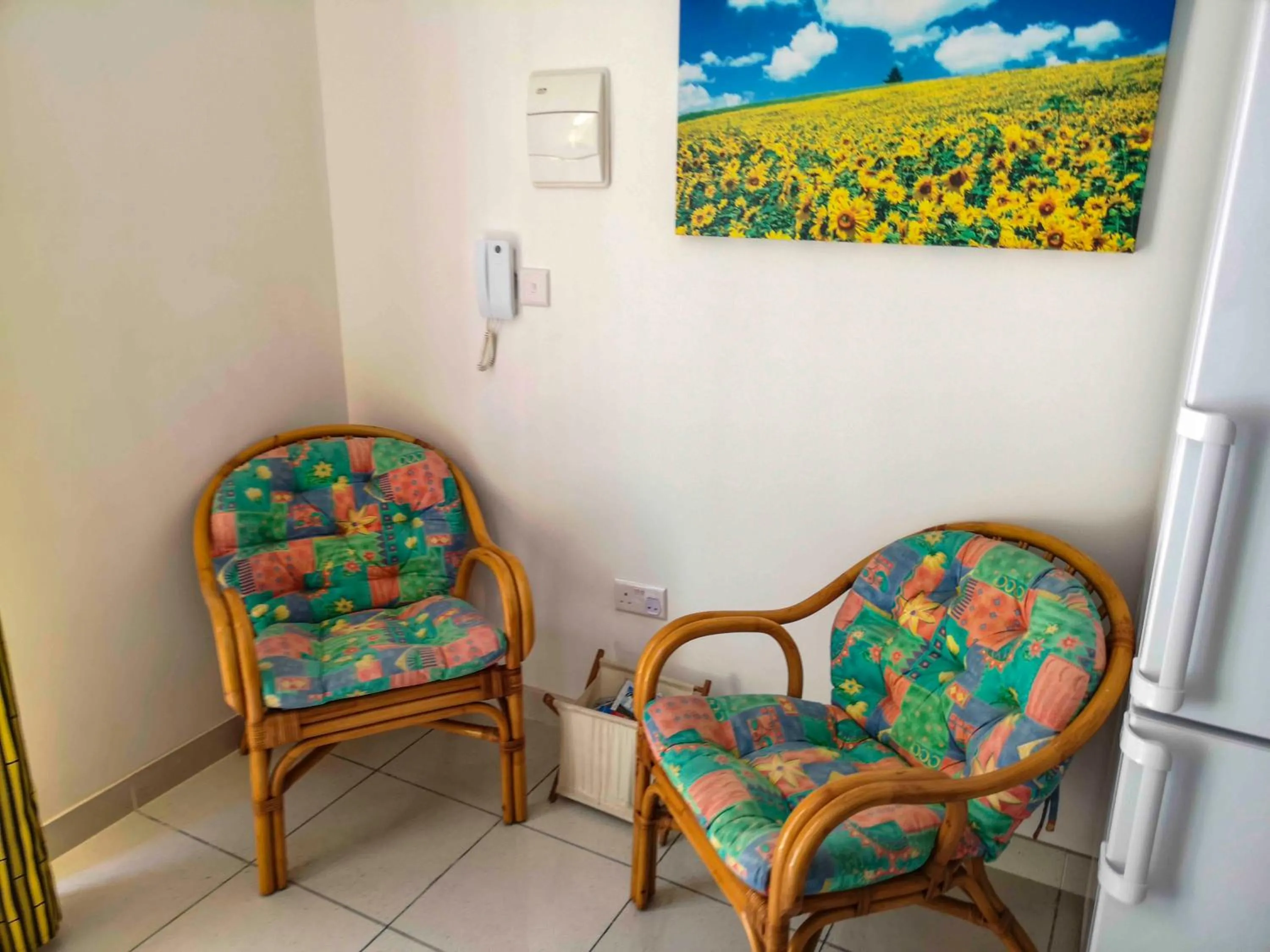 Seating area in All Nations Holiday Home