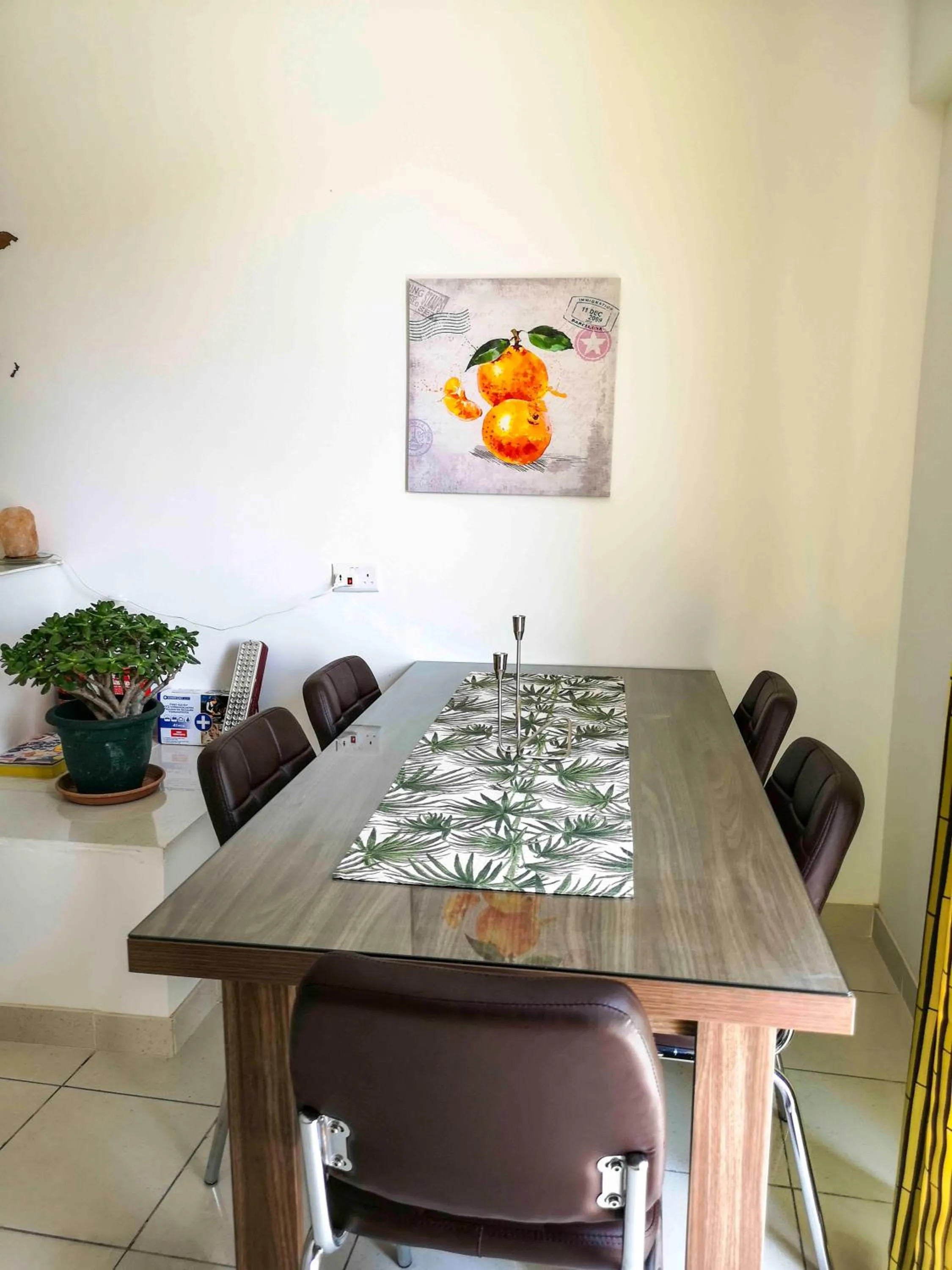 Dining area in All Nations Holiday Home