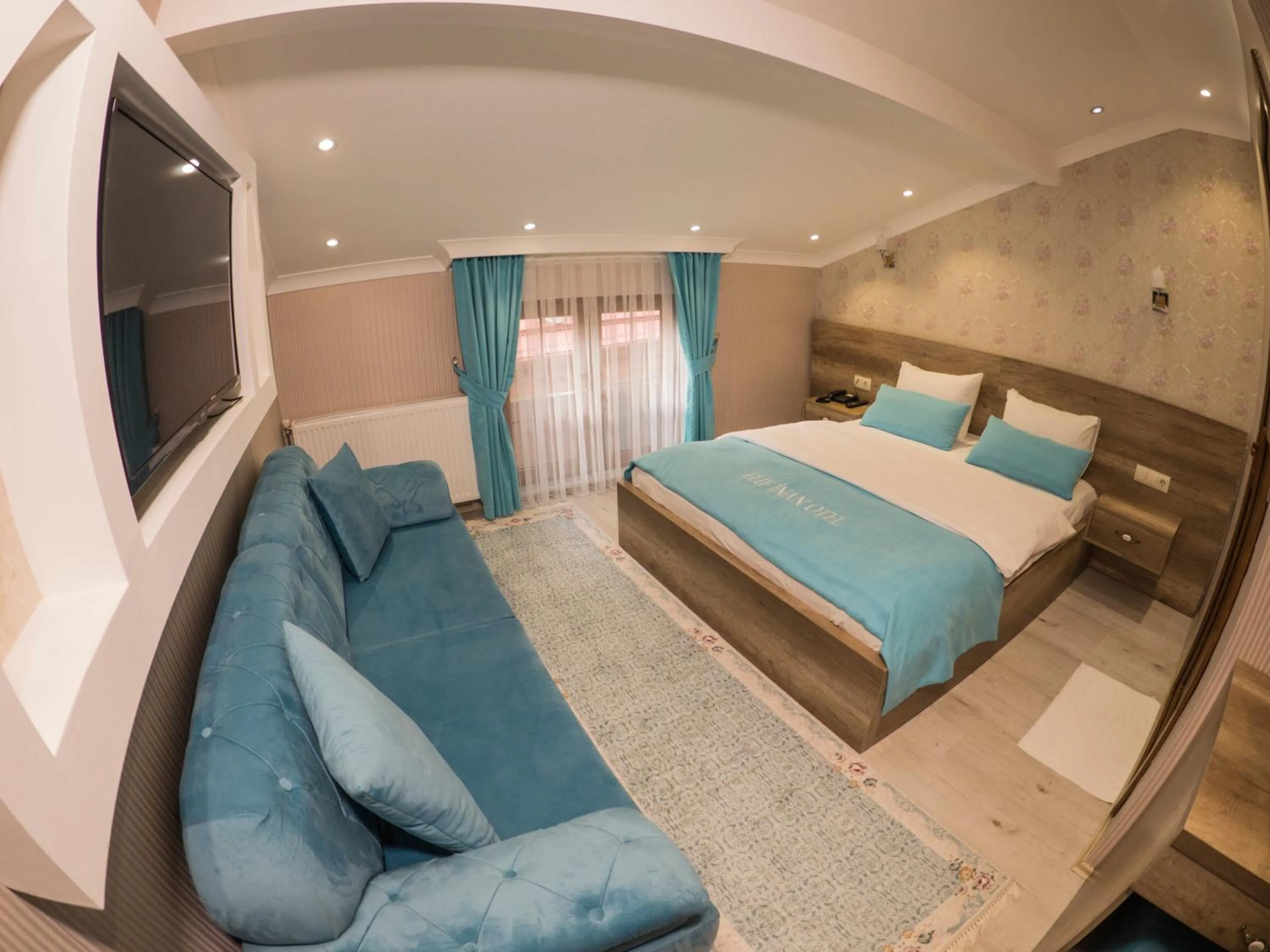 Bed in Elif Inan Hotel