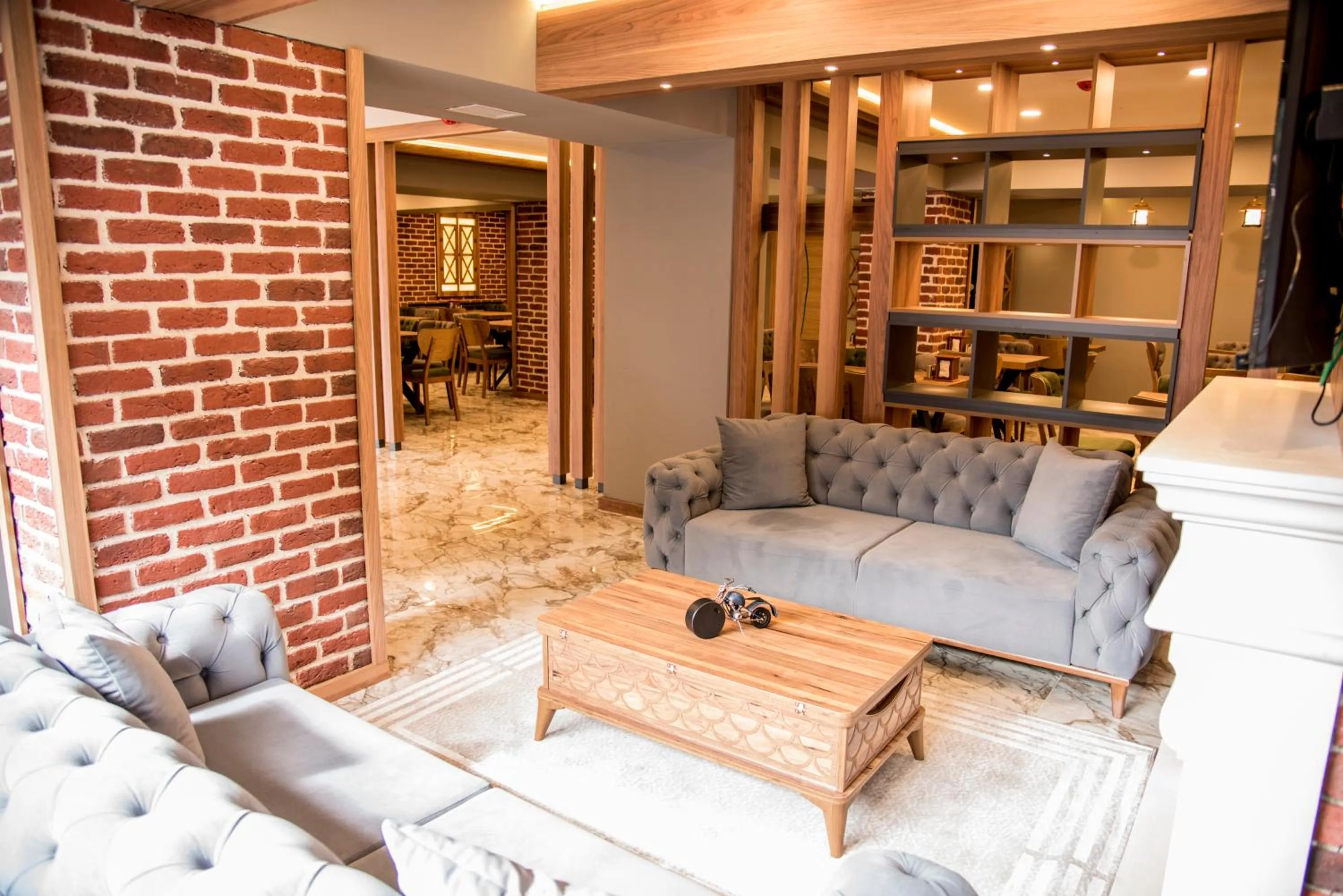 Lobby or reception in Elif Inan Hotel