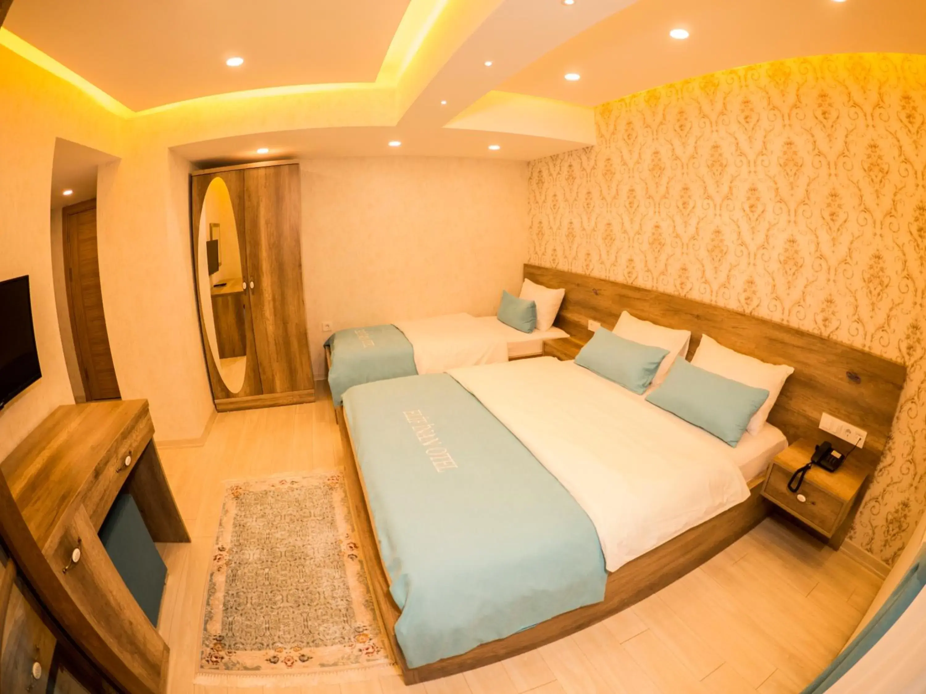 Bed in Elif Inan Hotel Bed in Elif Inan Hotel