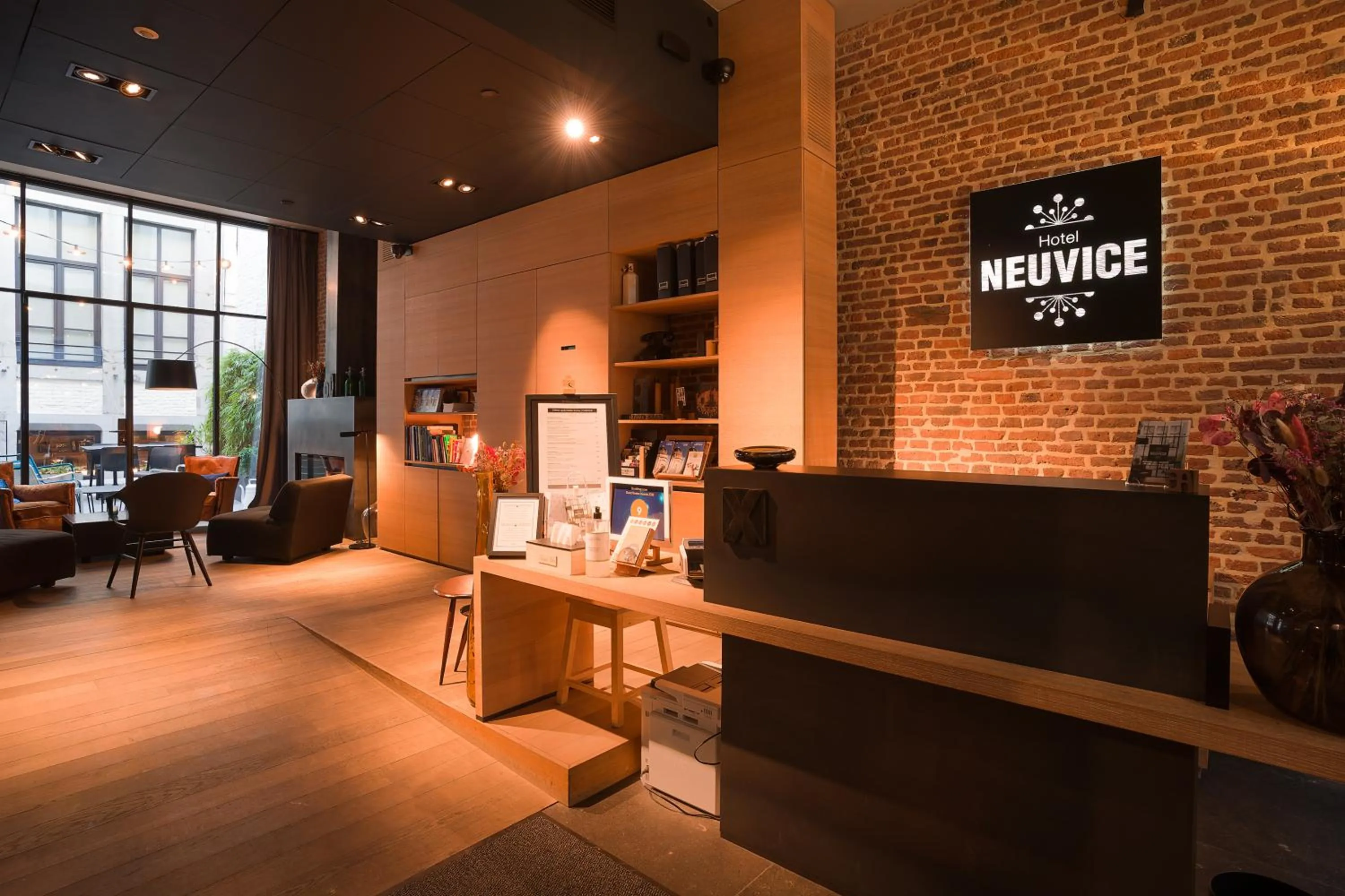 Lobby or reception in Hotel Neuvice