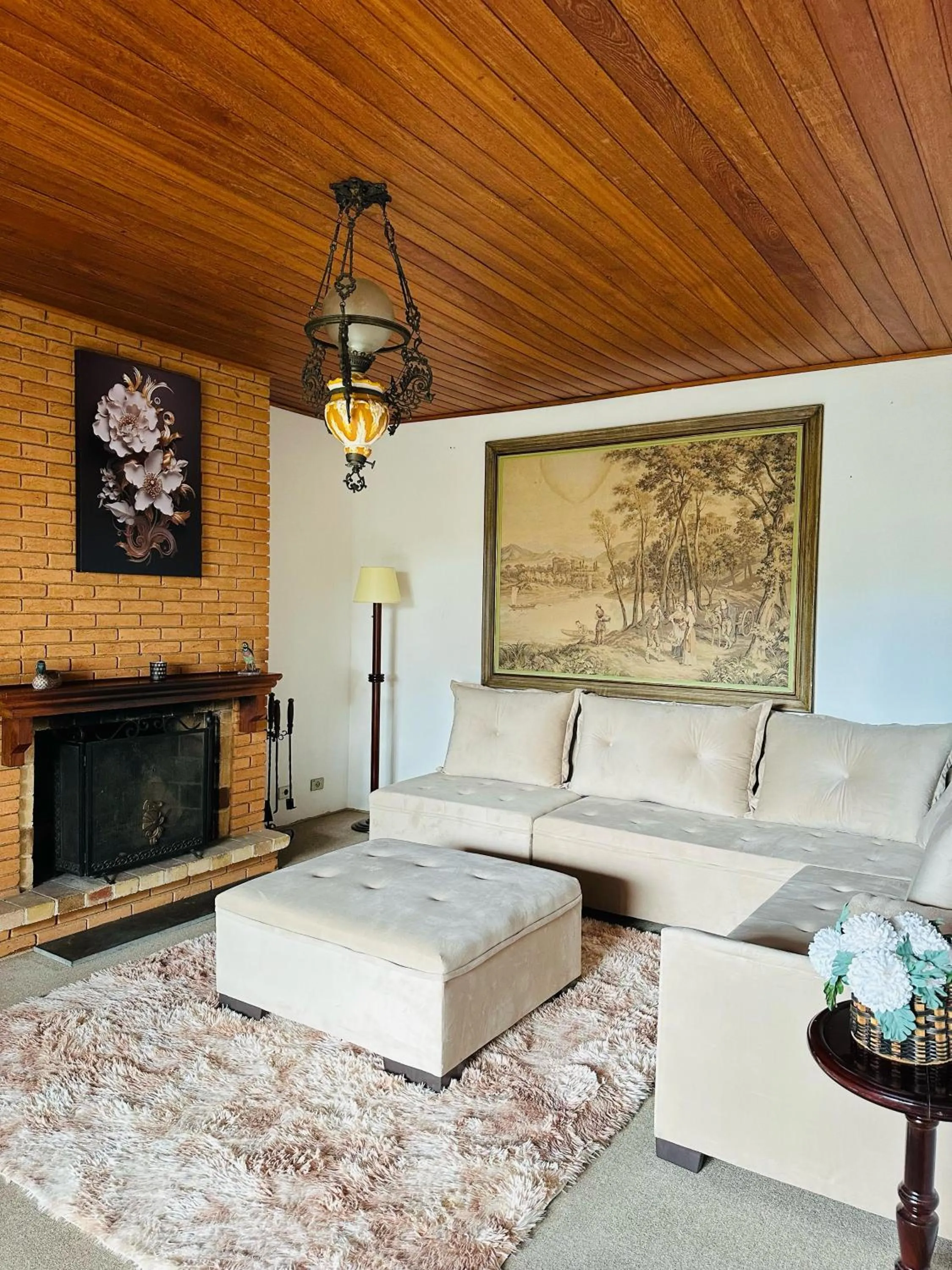 Living room in Pousada Village Por do Sol by Concavus