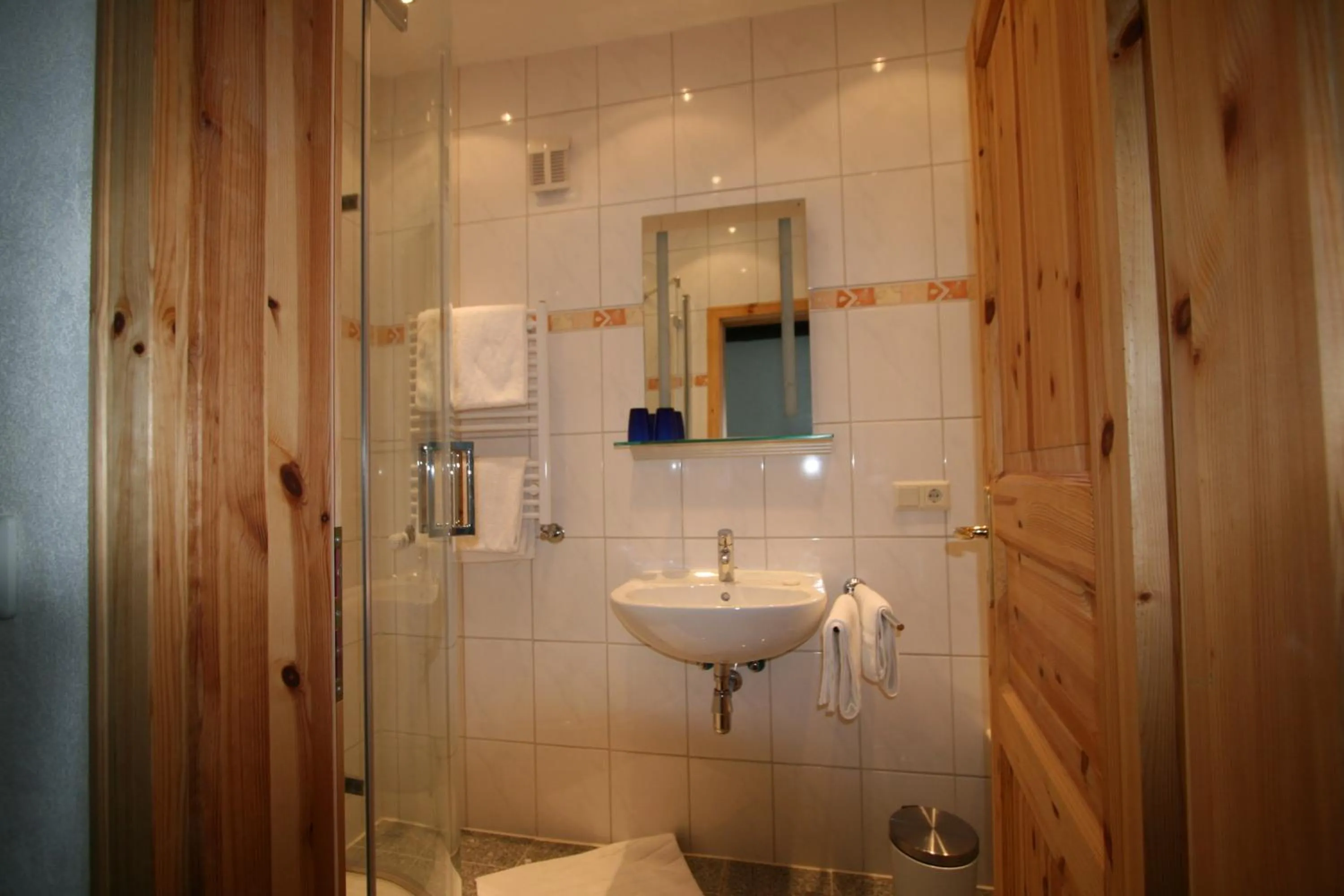 Bathroom in Hotel Garni Lindenmühle