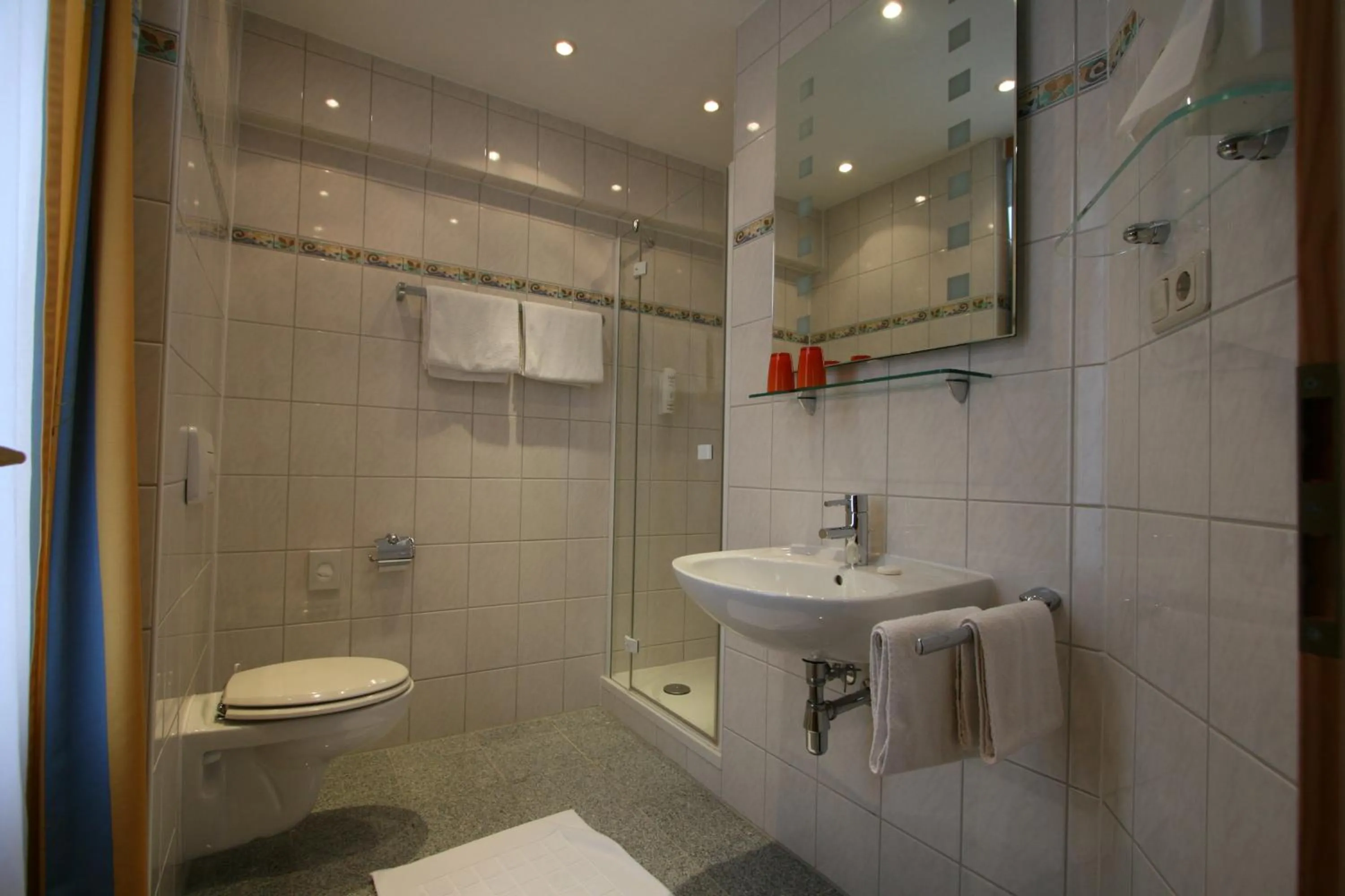 Bathroom in Hotel Garni Lindenmühle