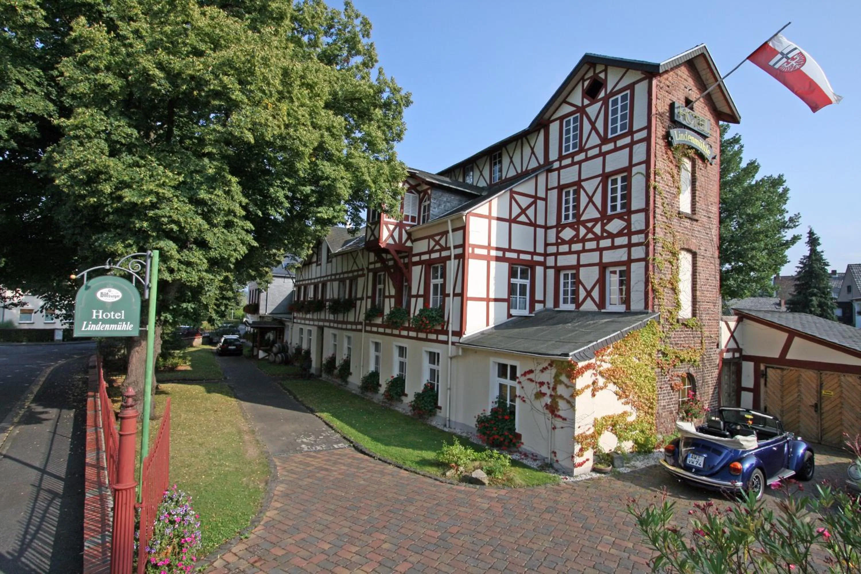 Property building in Hotel Garni Lindenmühle