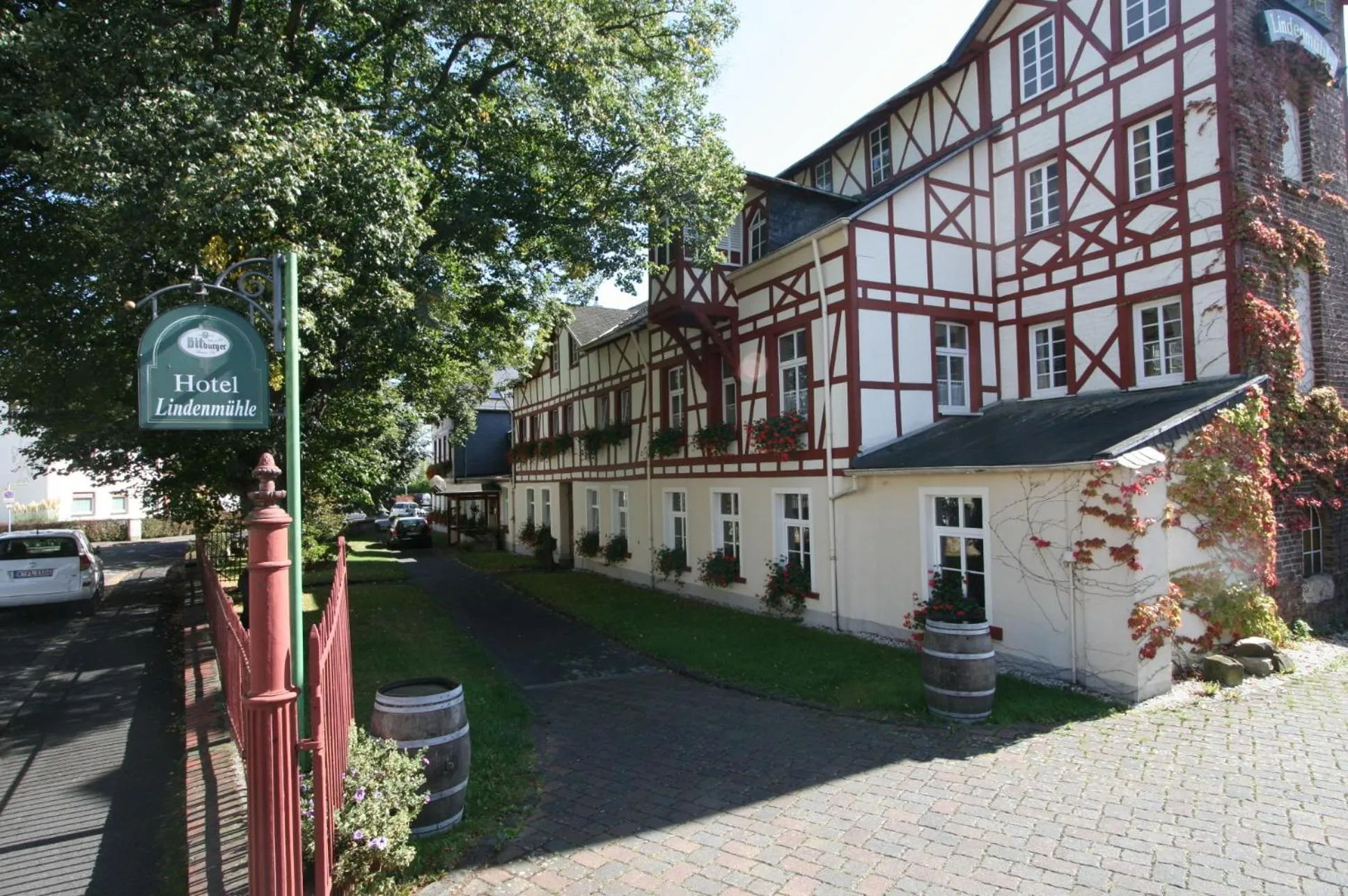 Facade/entrance in Hotel Garni Lindenmühle