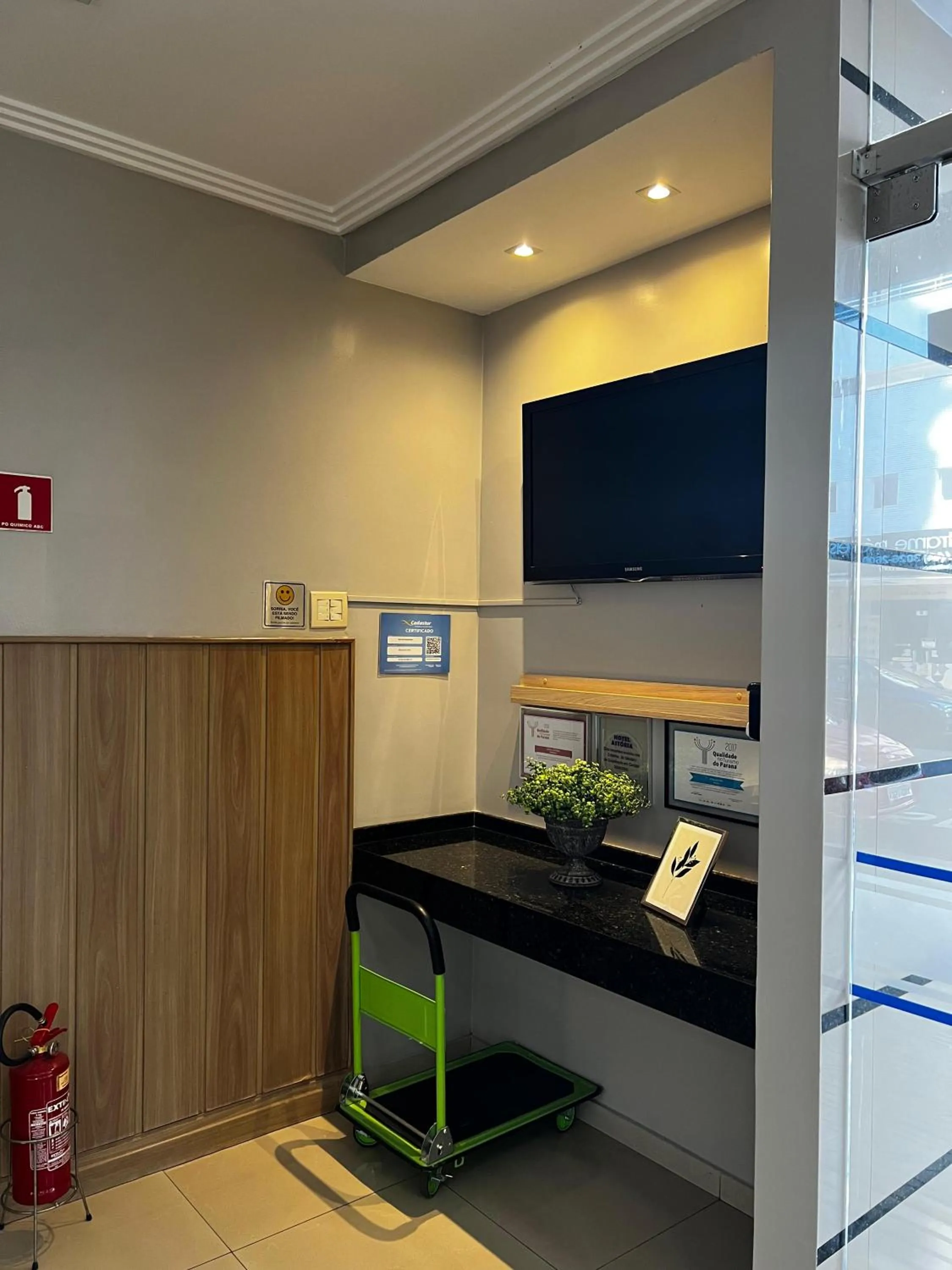 Property building in Hotel Astória Maringá