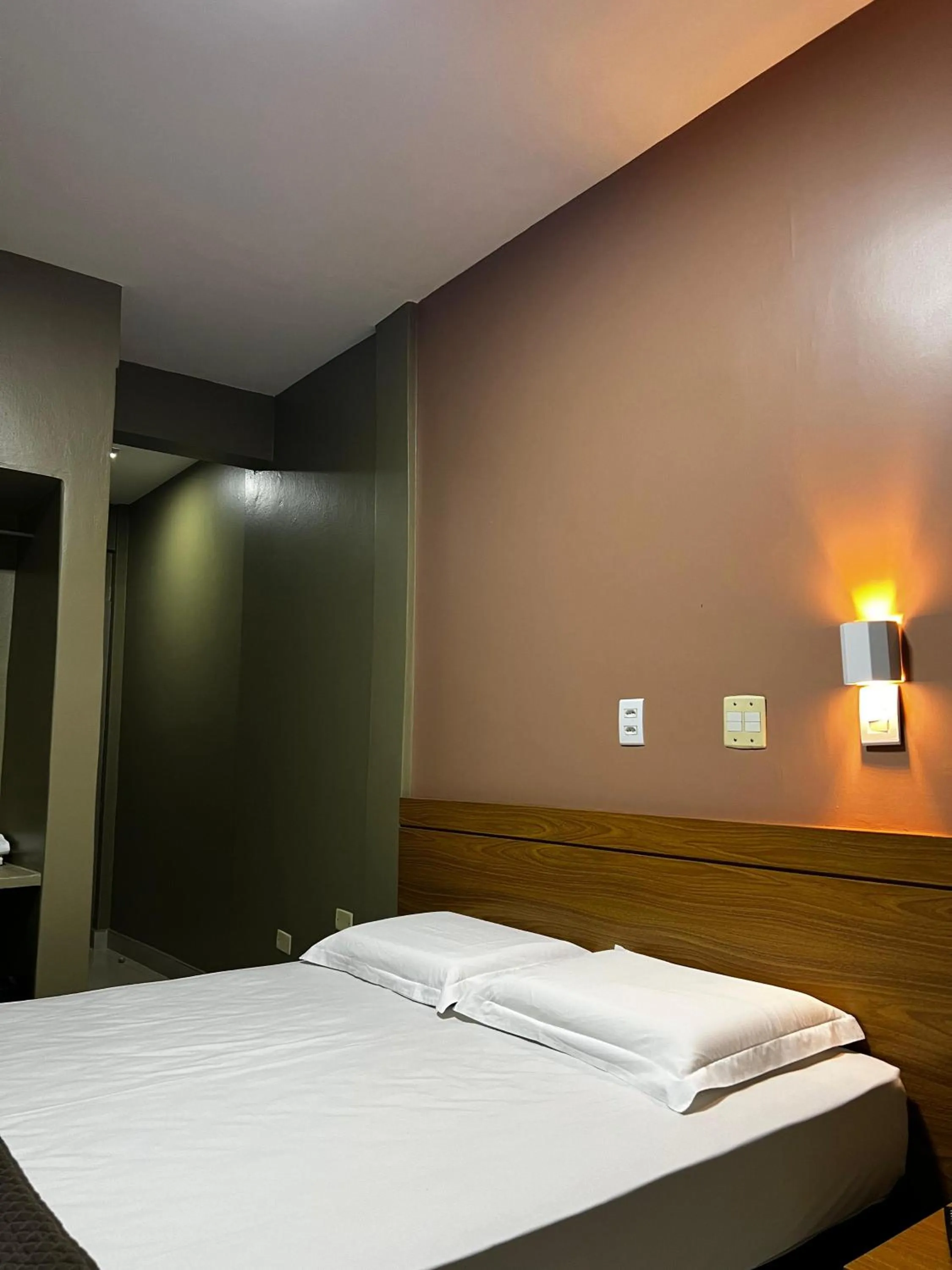 Bed in Hotel Astória Maringá