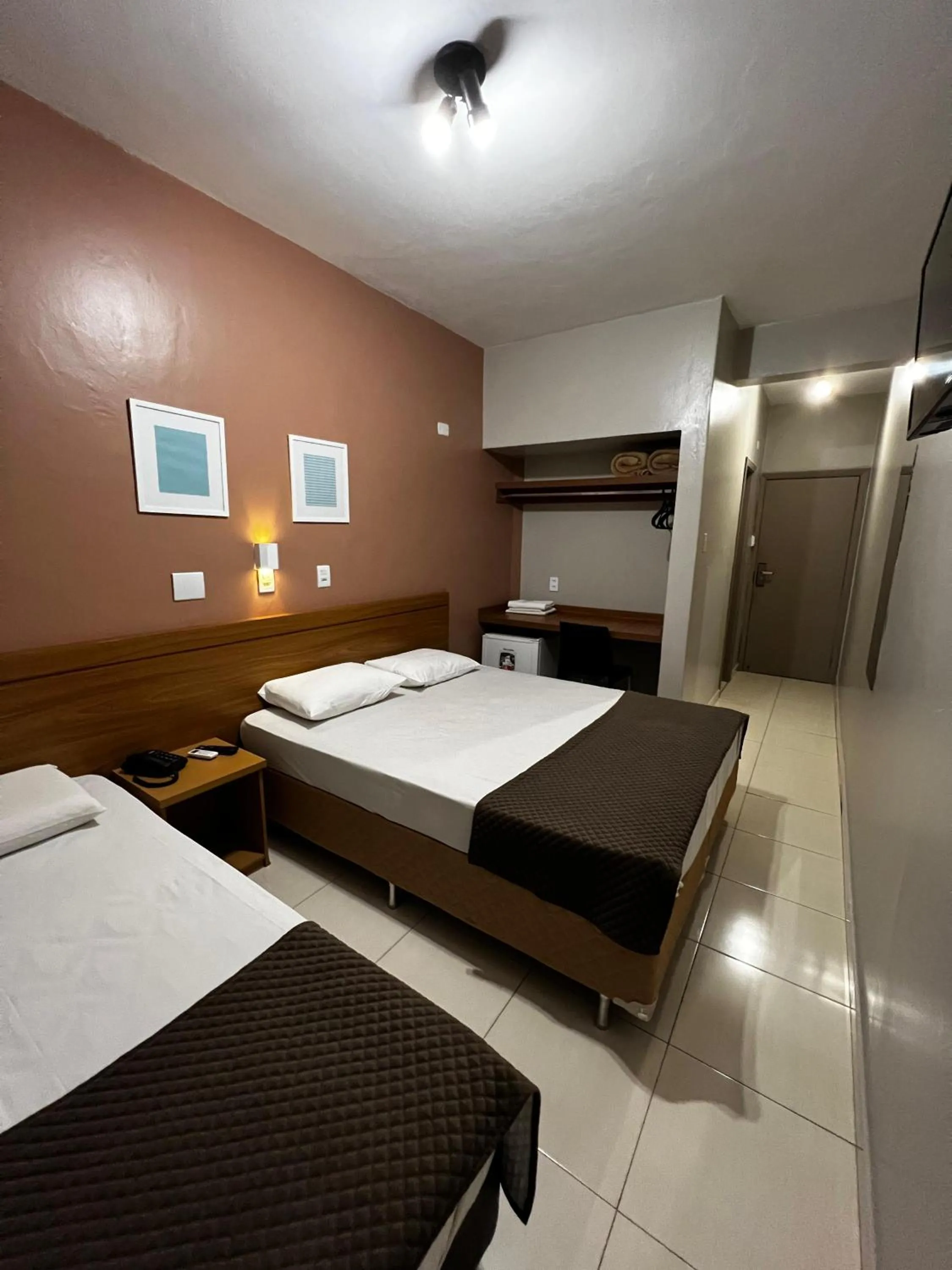 Bed in Hotel Astória Maringá