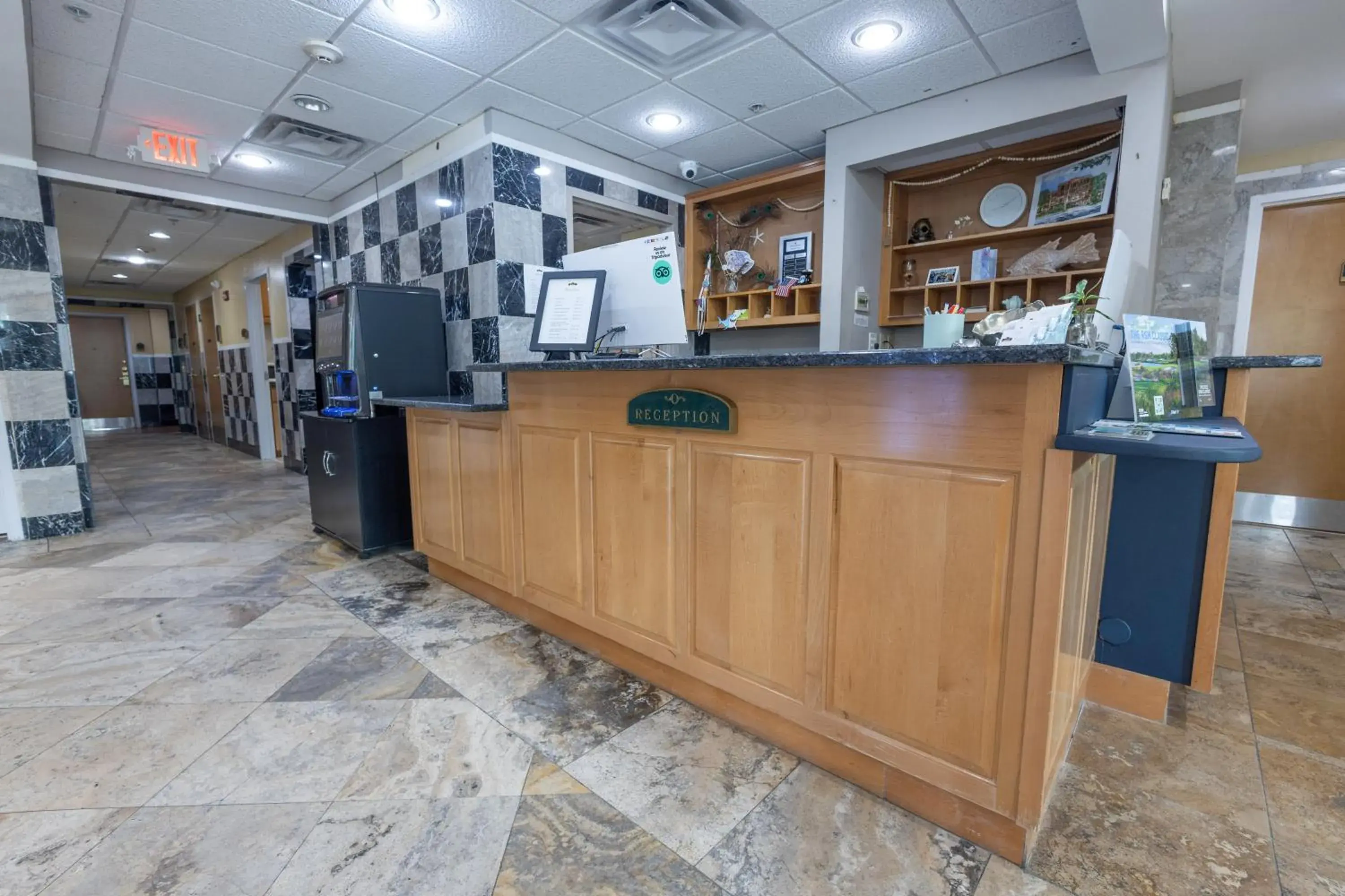 Lobby or reception in Ocean Inn & Suites Lobby or reception in Ocean Inn & Suites