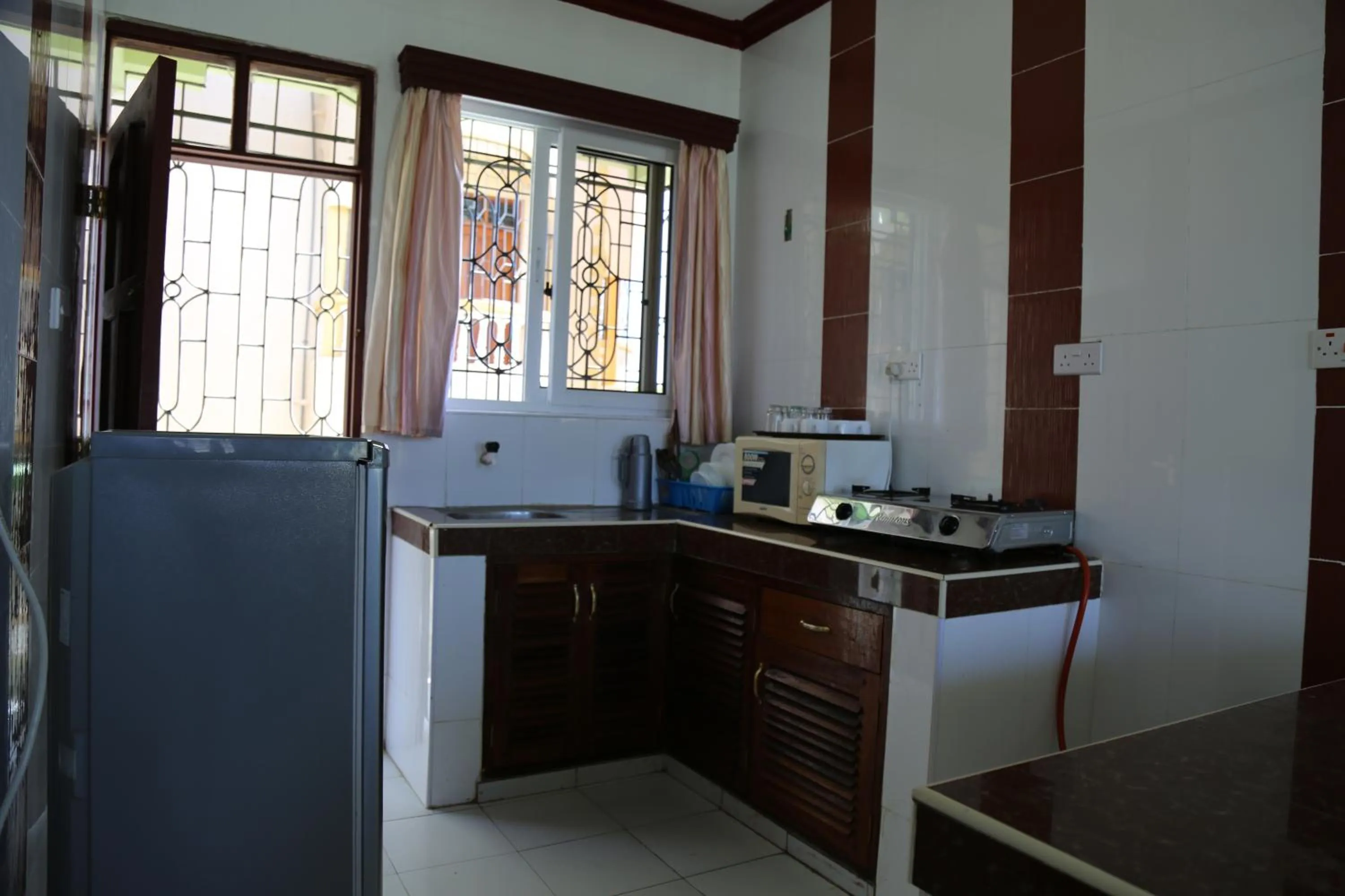 Kitchen or kitchenette in Prestige Leisure Hotel