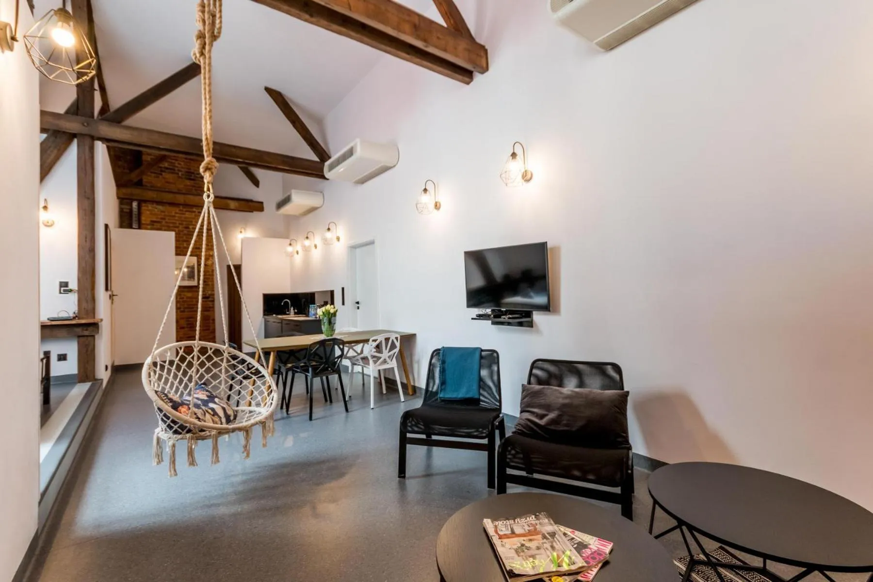 Apartment in LivingRoom 4A self Check-in 24h