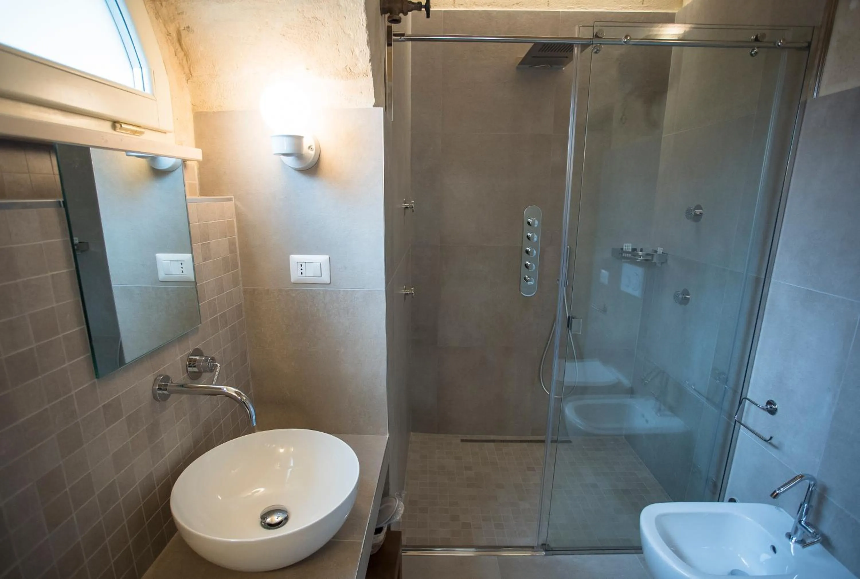 Shower in Palazzo Montemurro