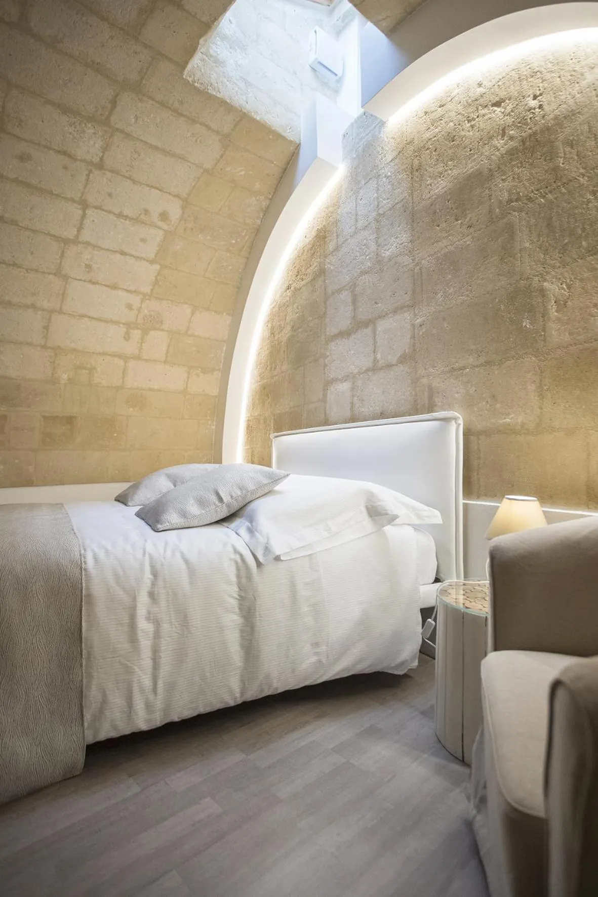 Bedroom, Bed in Palazzo Montemurro