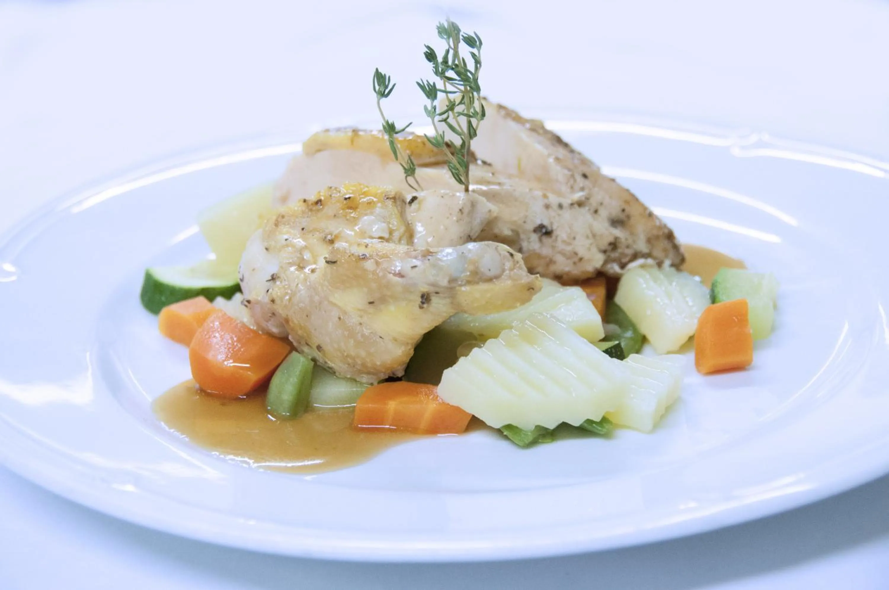 Food close-up in Hotel Alpenhof