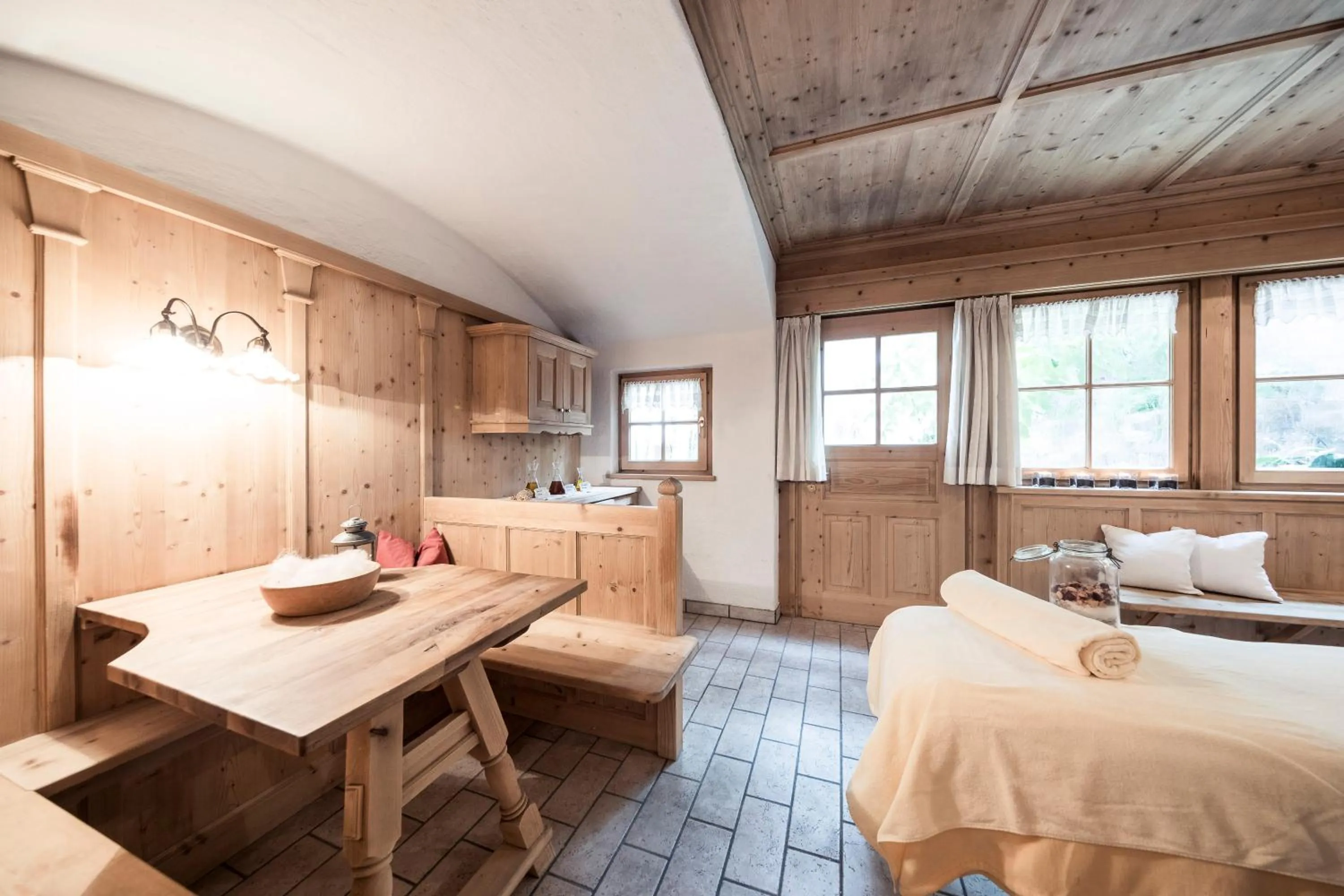 Spa and wellness centre/facilities, Bed in Hotel Alpenhof