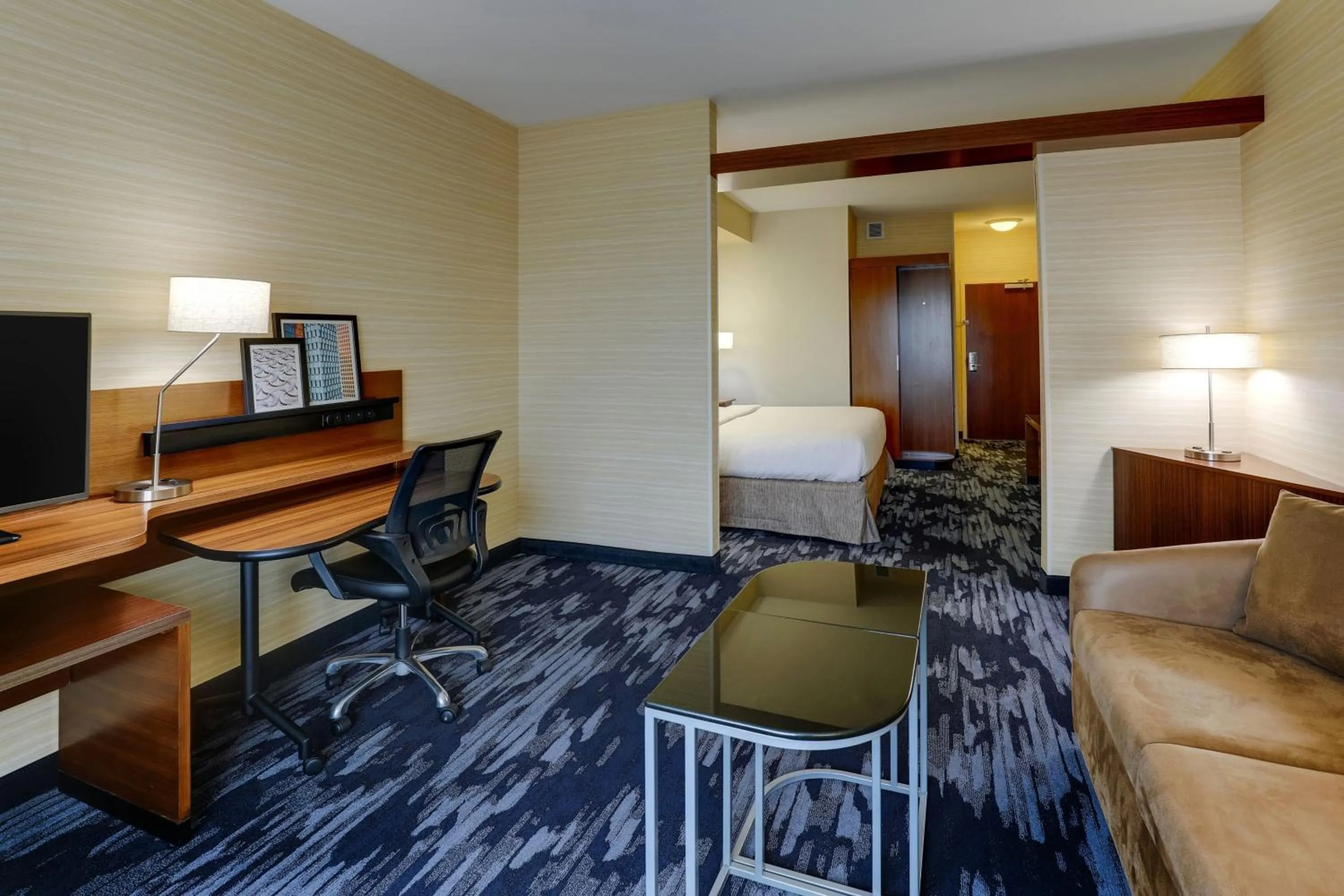 Photo of the whole room in Fairfield Inn and Suites Hutchinson