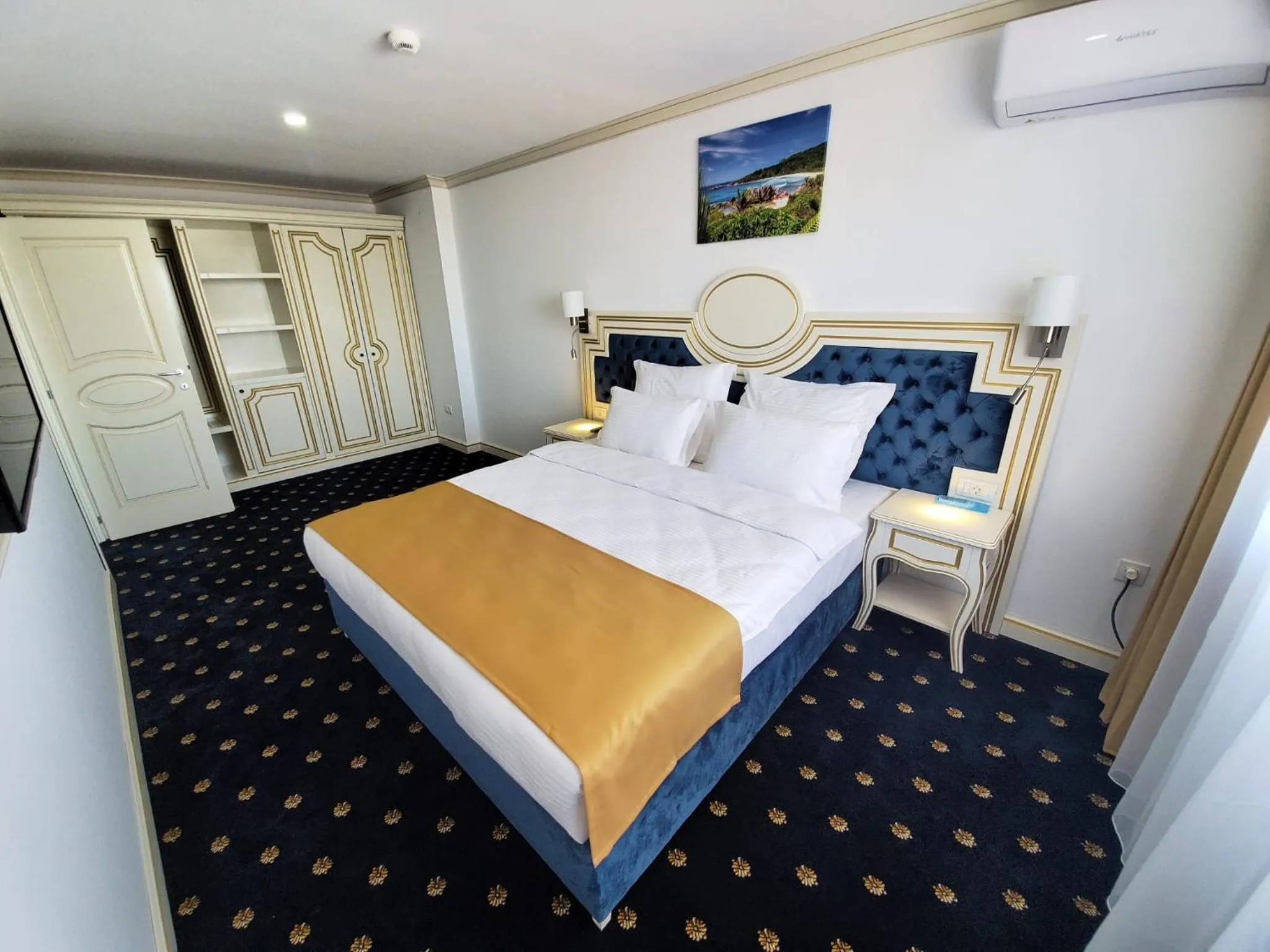 Bed in Hotel Terra