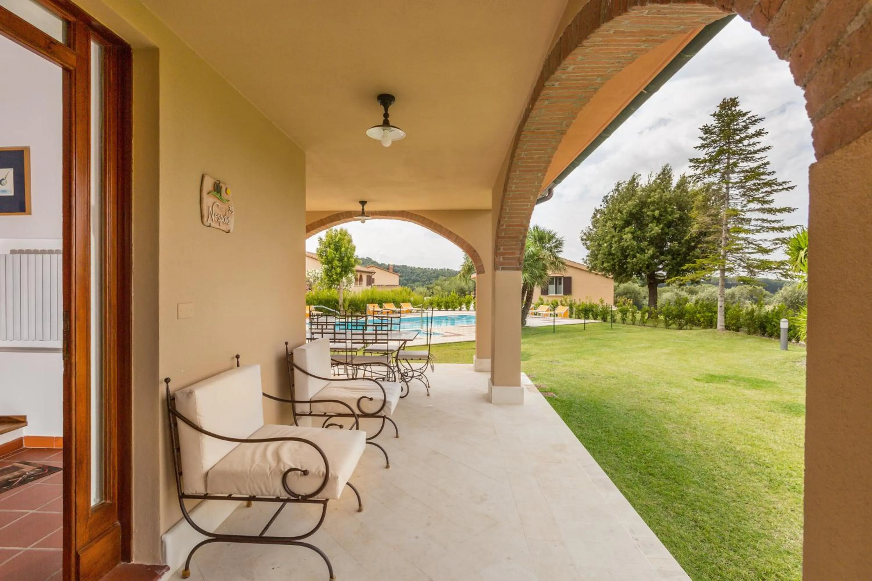Patio in VILLA LIGUSTRO