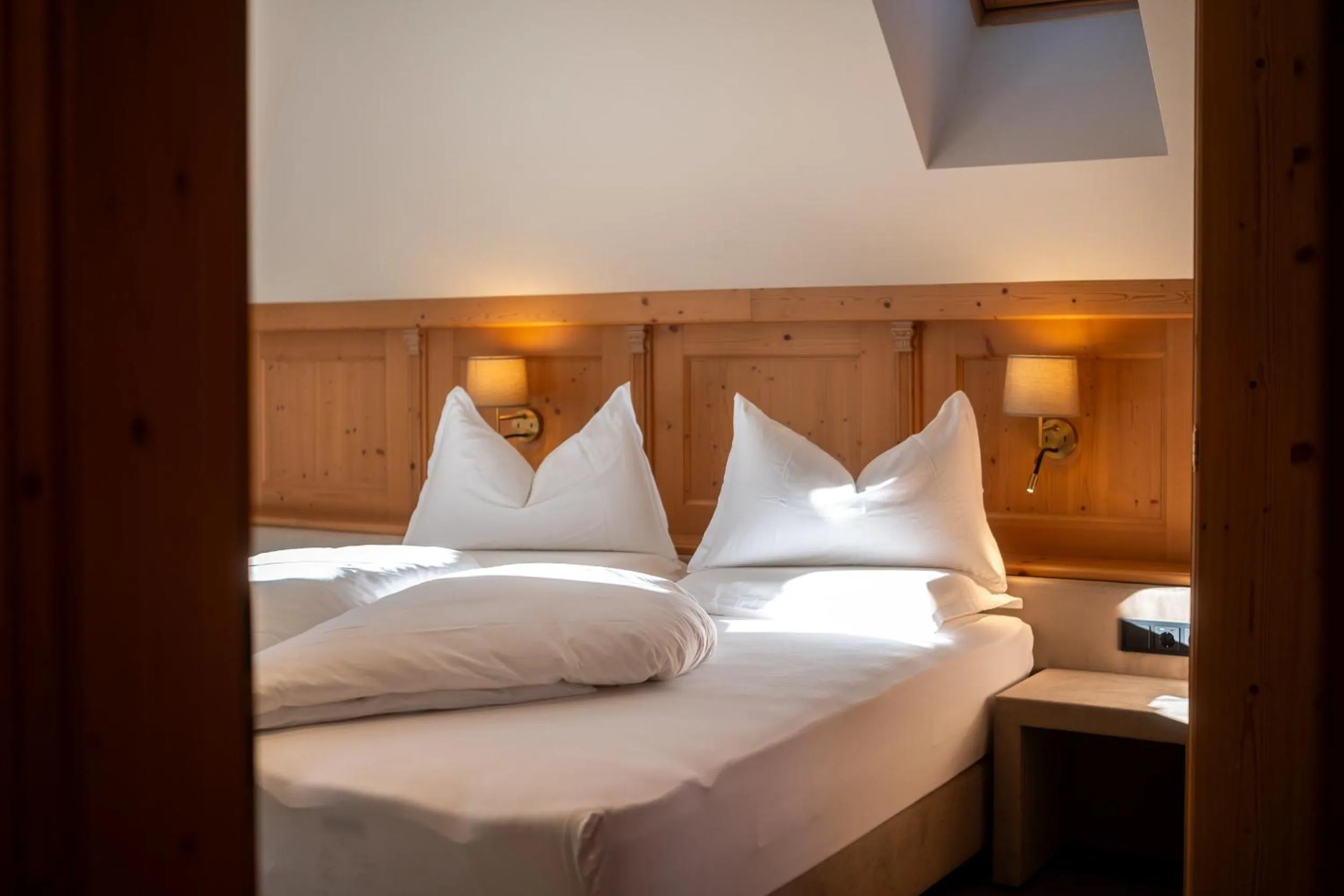 Bed in Wellness Residence Villa Leck