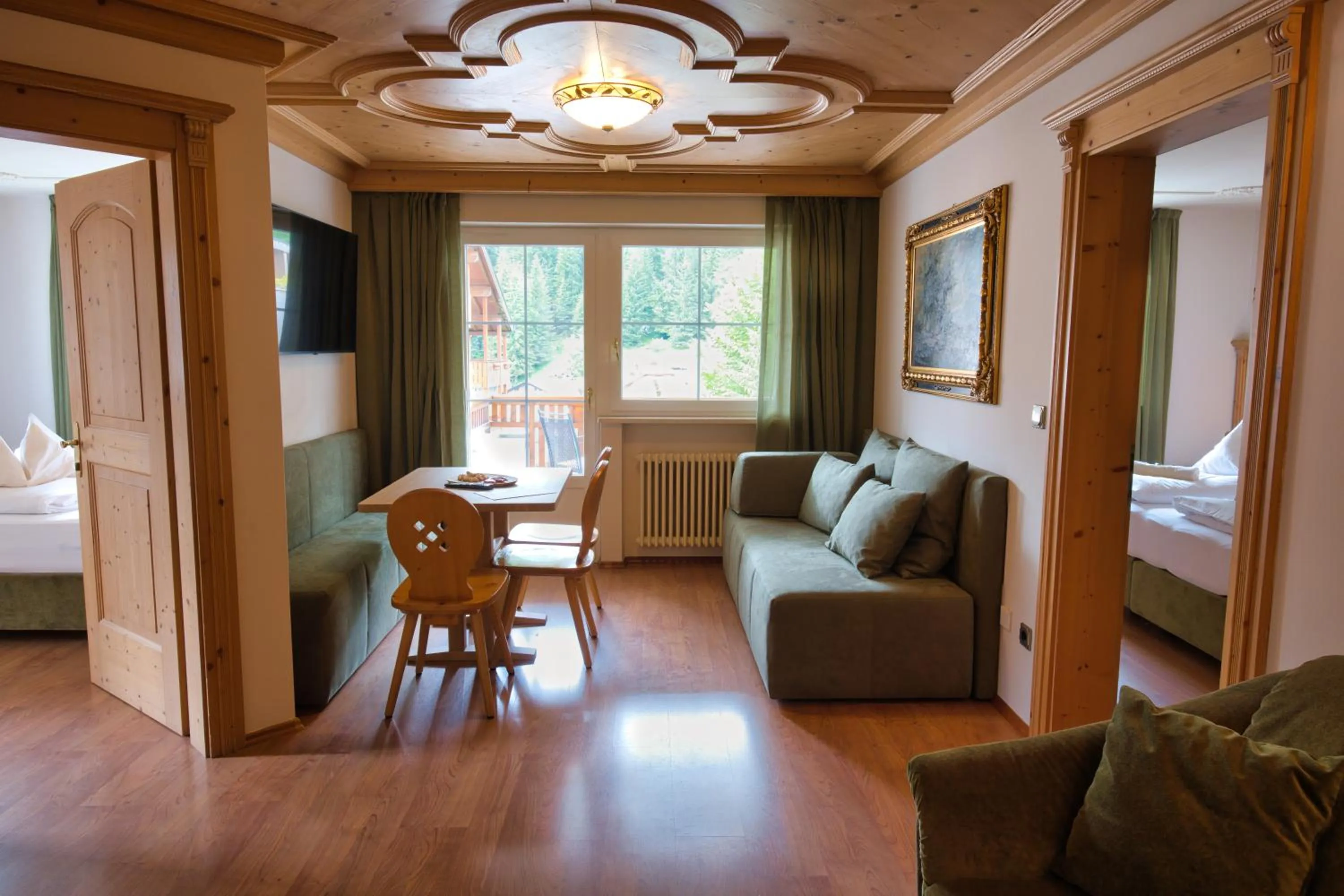 Bed in Wellness Residence Villa Leck