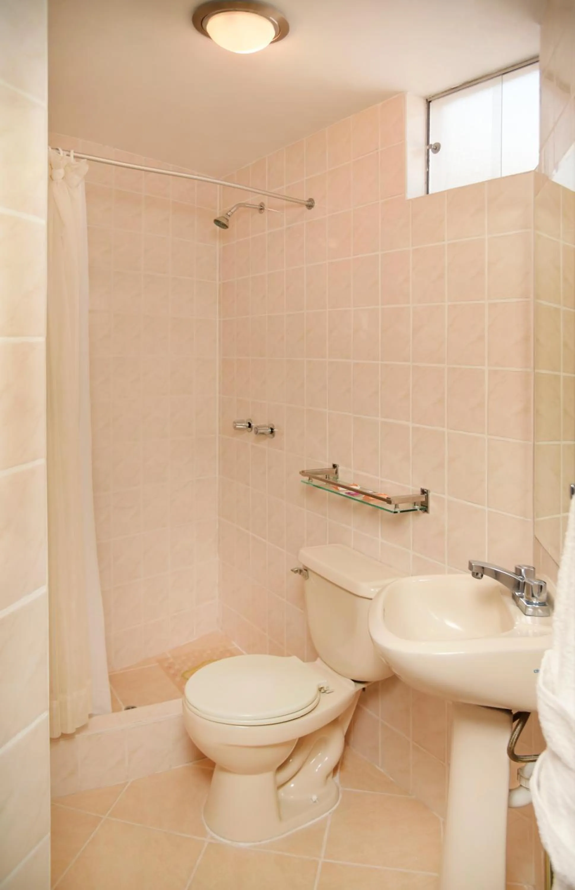 Shower in Hotel Benavides