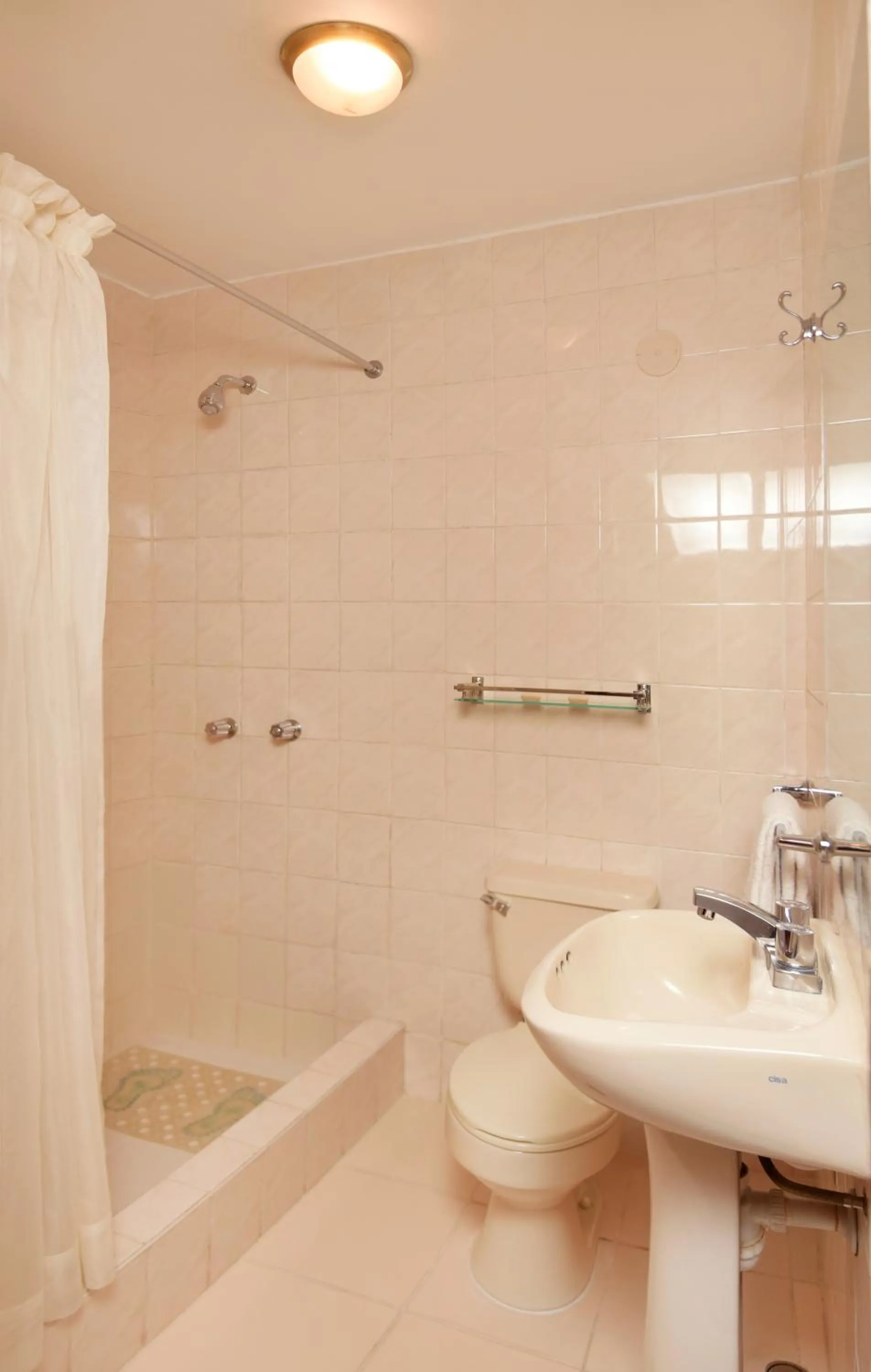 Shower in Hotel Benavides