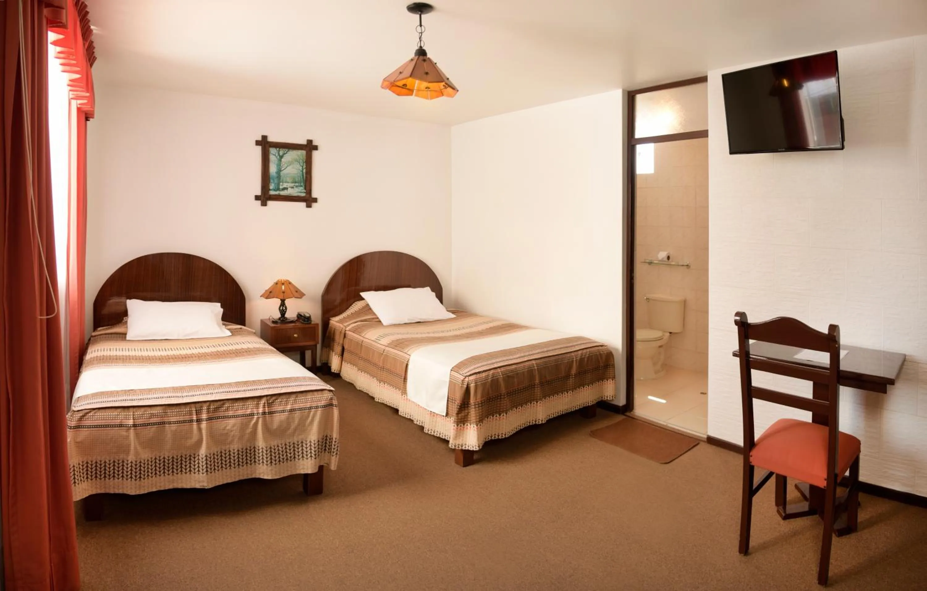 Bed in Hotel Benavides